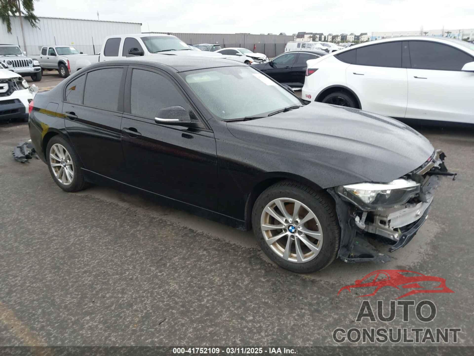 BMW 320I 2016 - WBA8E1G52GNT36934