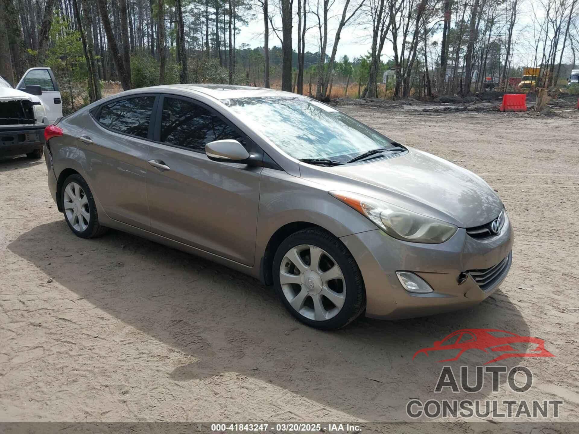HYUNDAI ELANTRA 2011 - 5NPDH4AEXBH005465