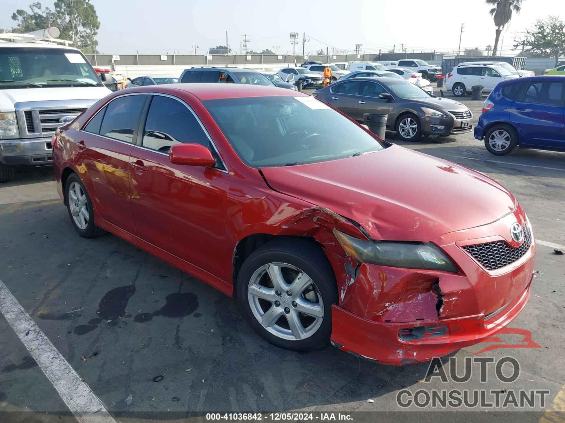 TOYOTA CAMRY 2009 - 4T1BE46K79U293214