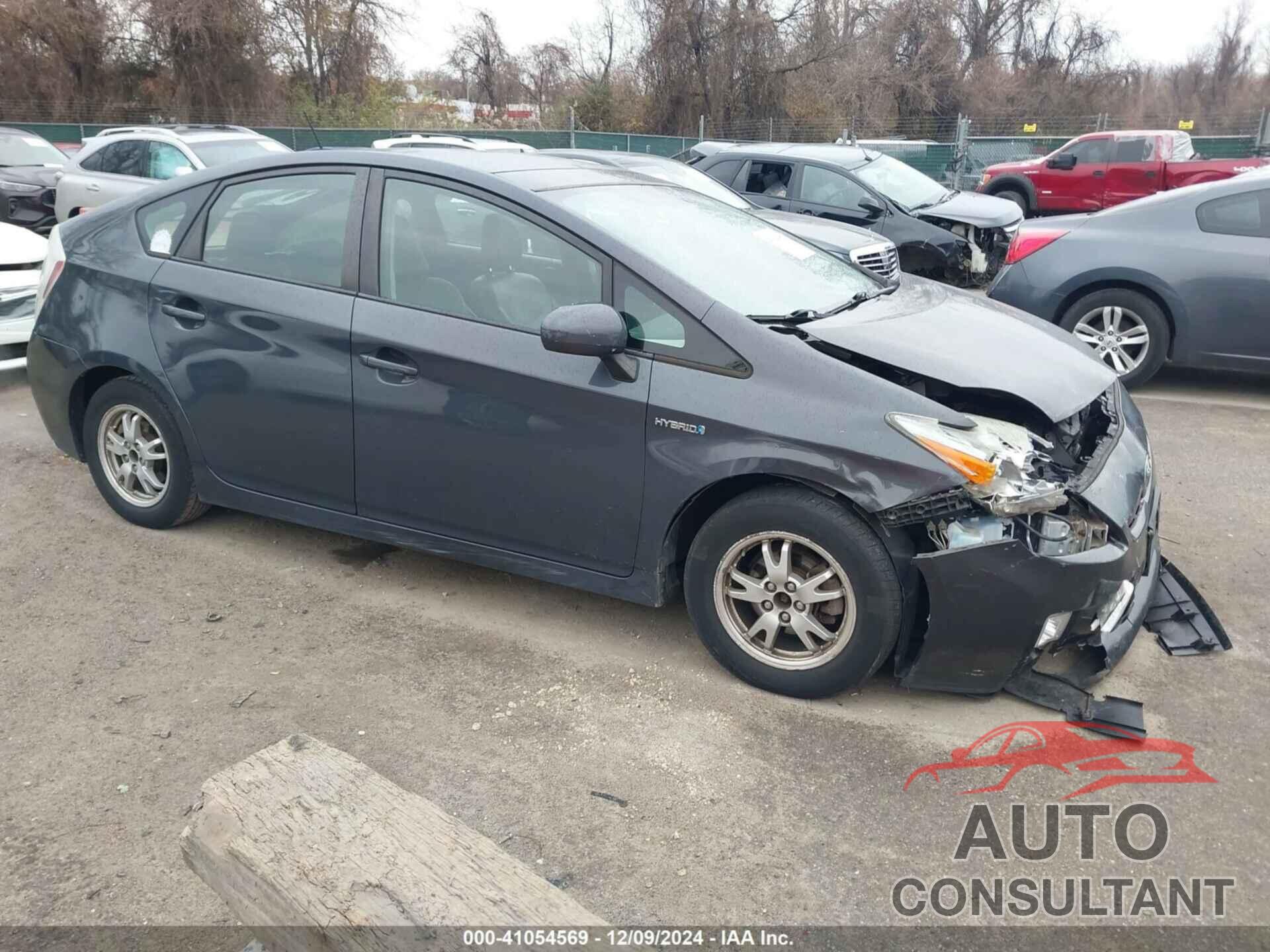 TOYOTA PRIUS 2010 - JTDKN3DU3A0168595