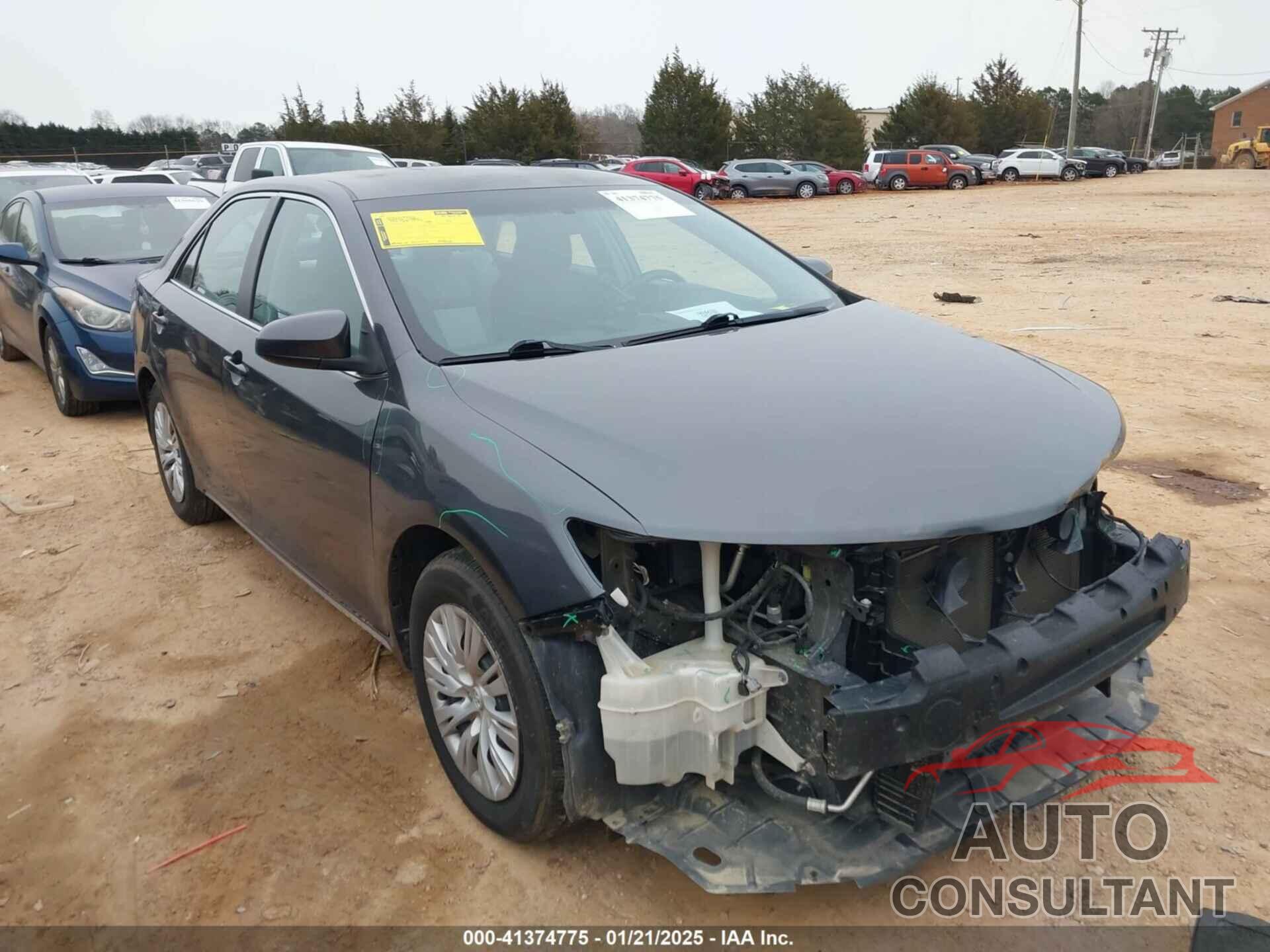 TOYOTA CAMRY 2012 - 4T1BF1FK8CU582587