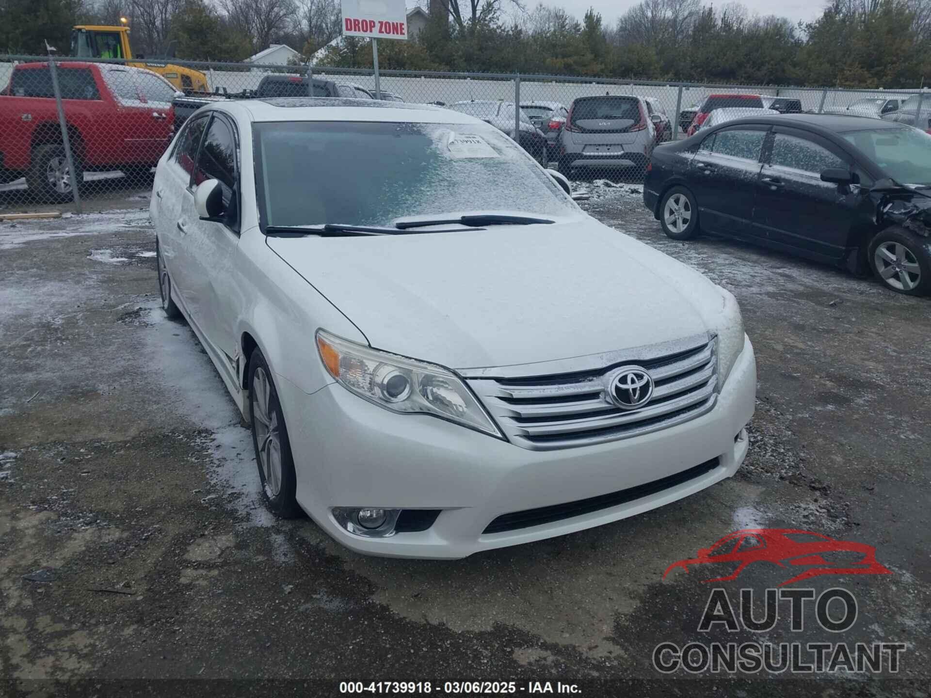TOYOTA AVALON 2012 - 4T1BK3DB7CU459728