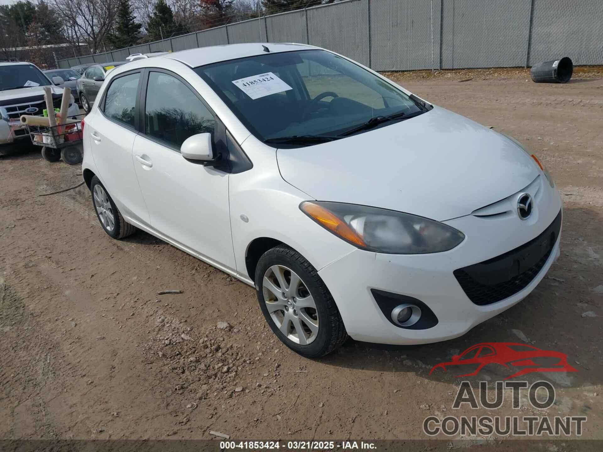MAZDA MAZDA2 2012 - JM1DE1LY2C0142624