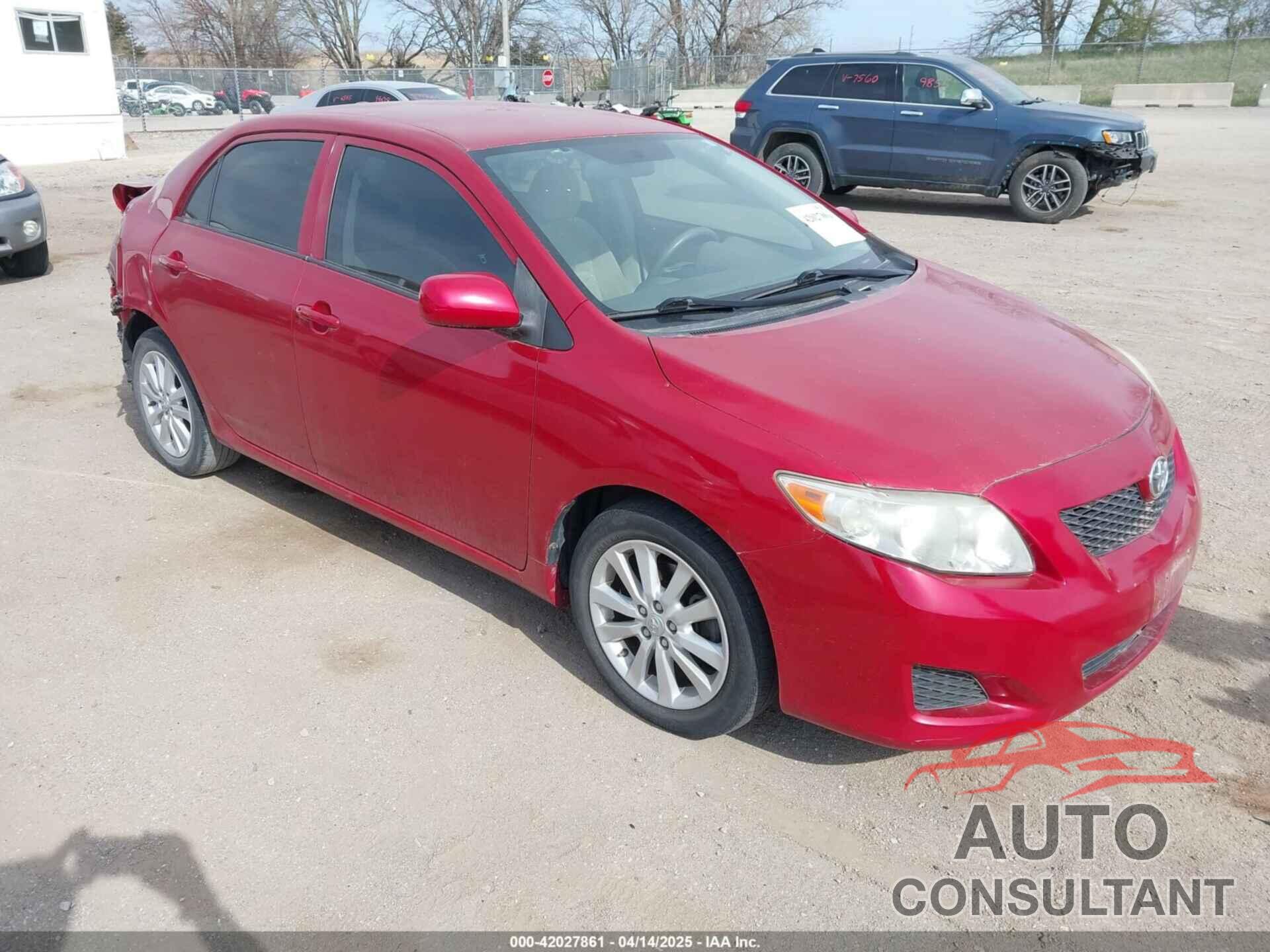 TOYOTA COROLLA 2009 - JTDBL40EX99058158