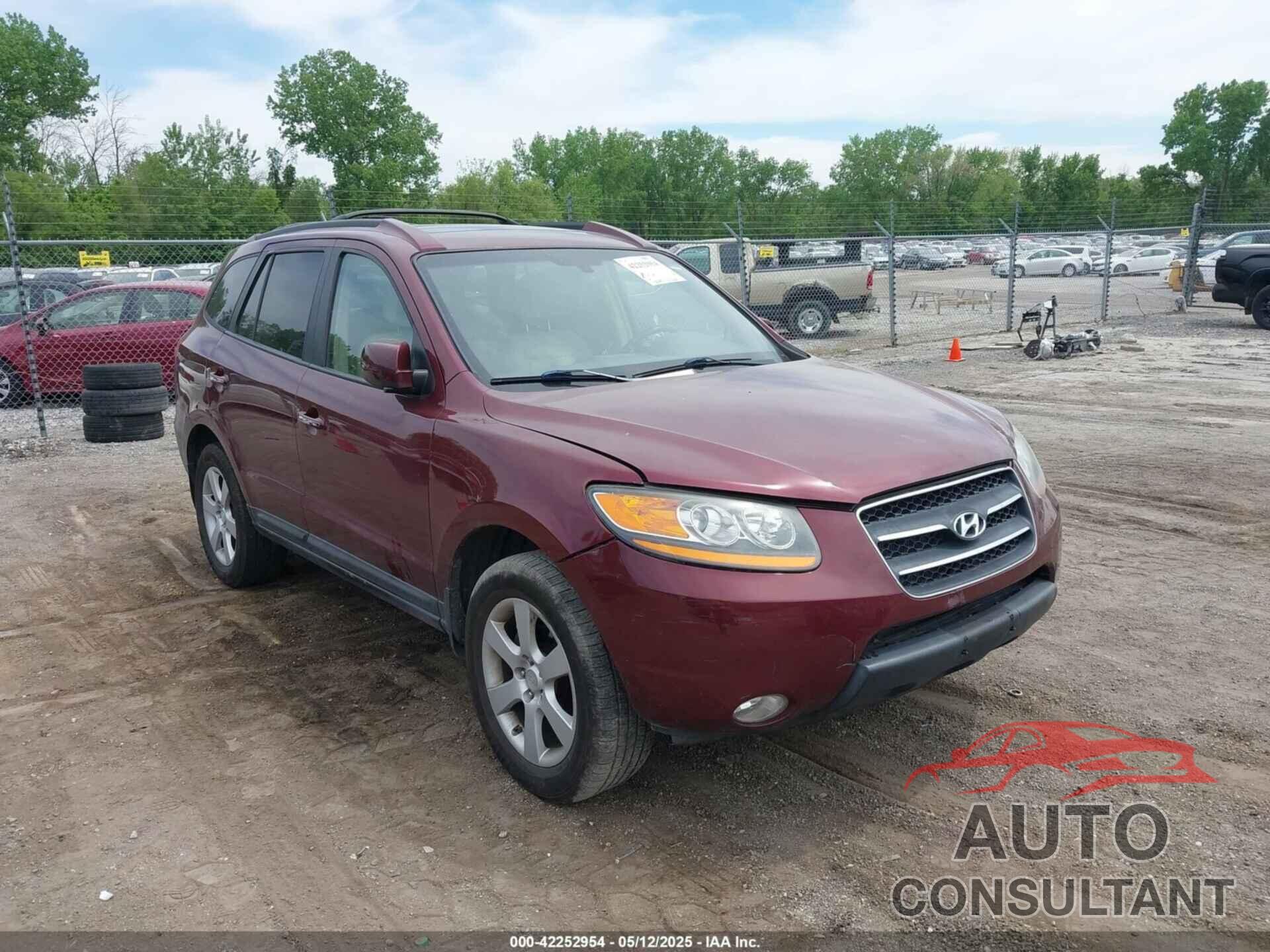 HYUNDAI SANTA FE 2009 - 5NMSH73E69H308403