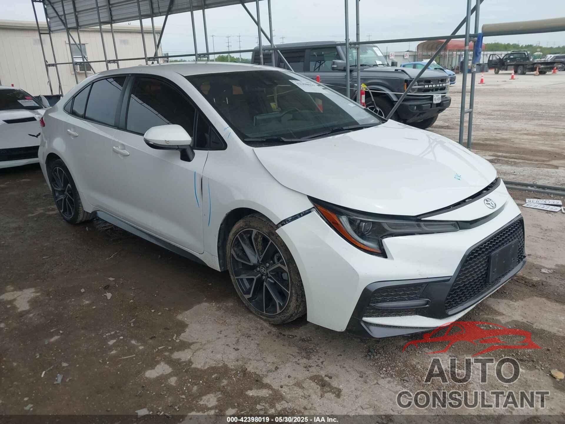 TOYOTA COROLLA 2020 - JTDS4RCE0LJ025164