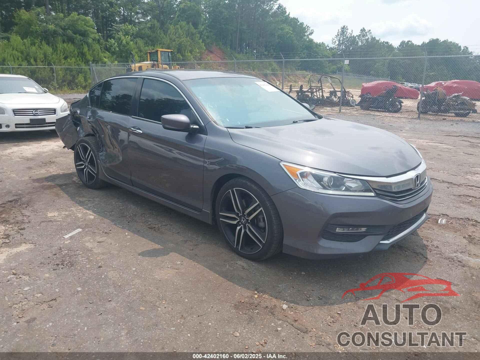 HONDA ACCORD 2017 - 1HGCR2F10HA076274