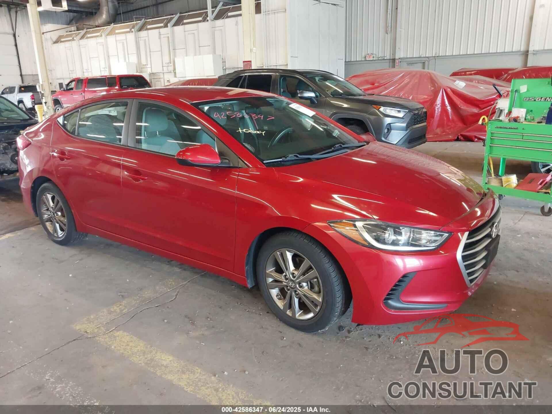 HYUNDAI ELANTRA 2018 - 5NPD84LF6JH236934