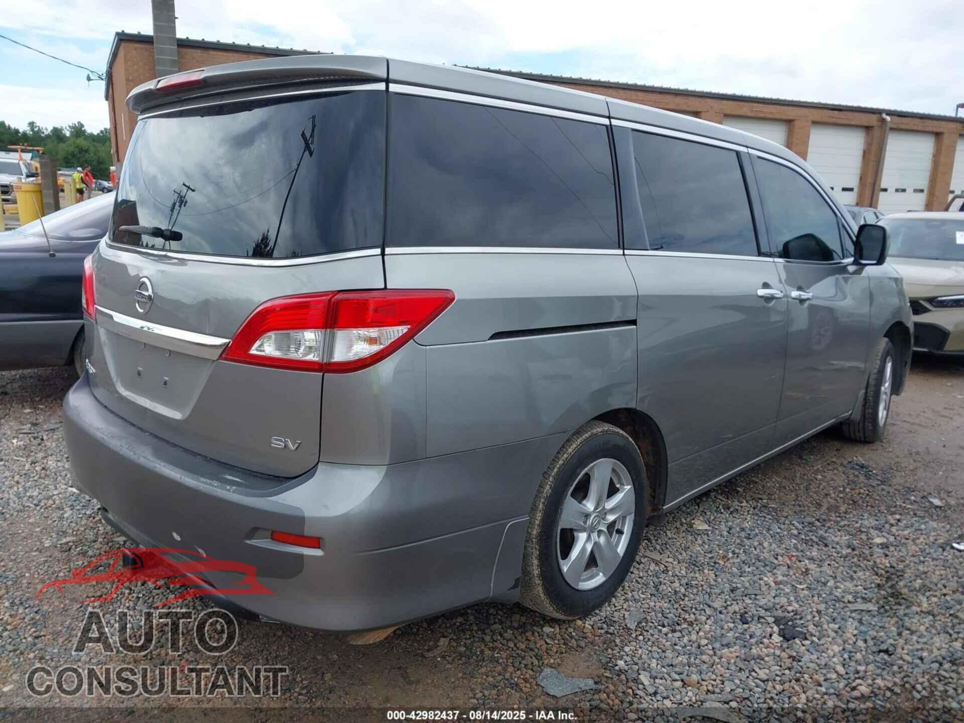 NISSAN QUEST 2012 - JN8AE2KPXC9043647