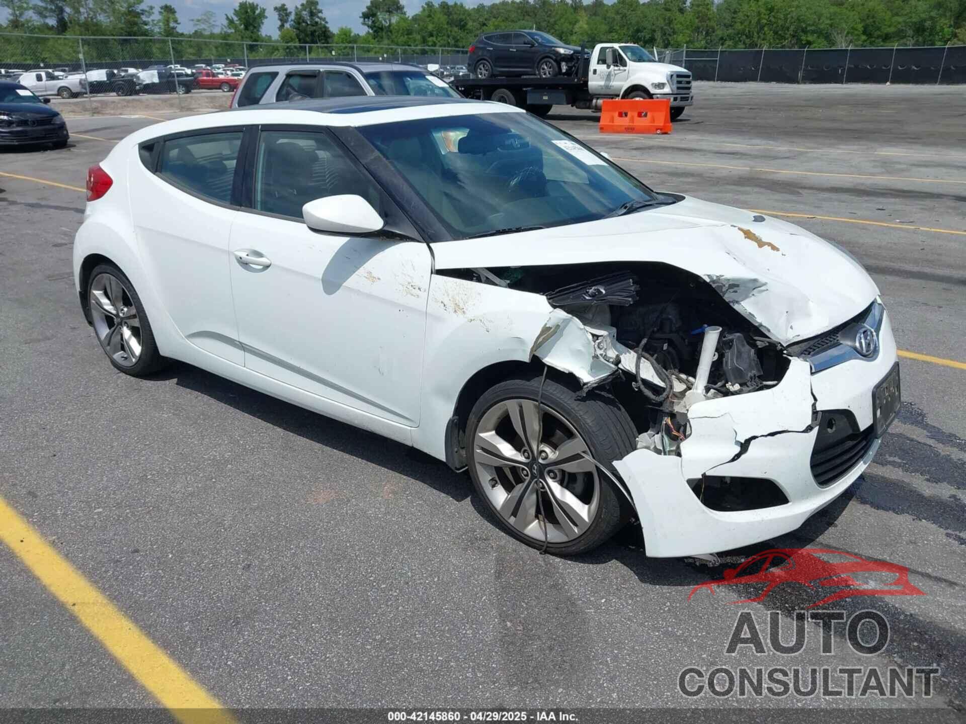 HYUNDAI VELOSTER 2013 - KMHTC6AD2DU088763