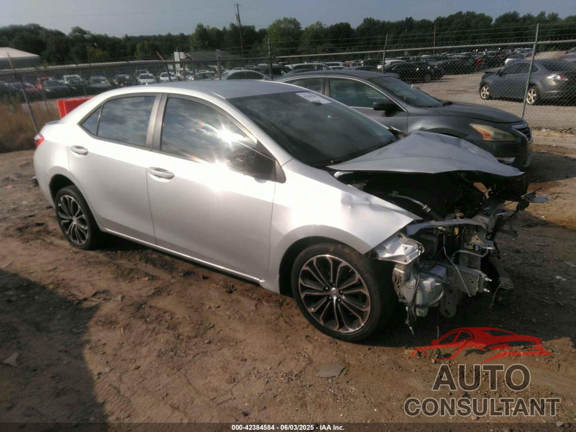 TOYOTA COROLLA 2016 - 5YFBURHE2GP373106