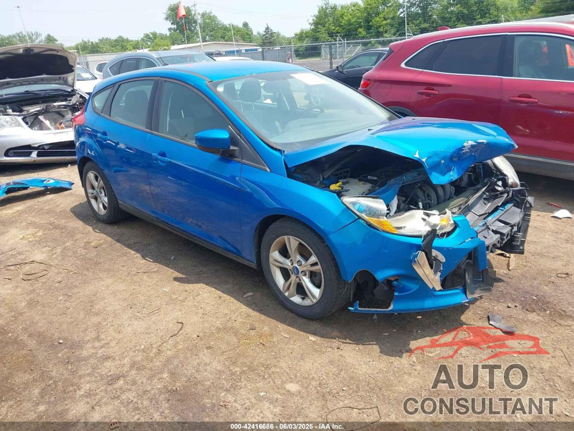 FORD FOCUS 2012 - 1FAHP3K24CL183216