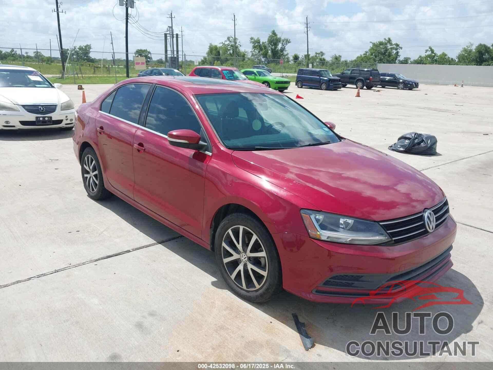 VOLKSWAGEN JETTA 2017 - 3VWDB7AJ7HM299620