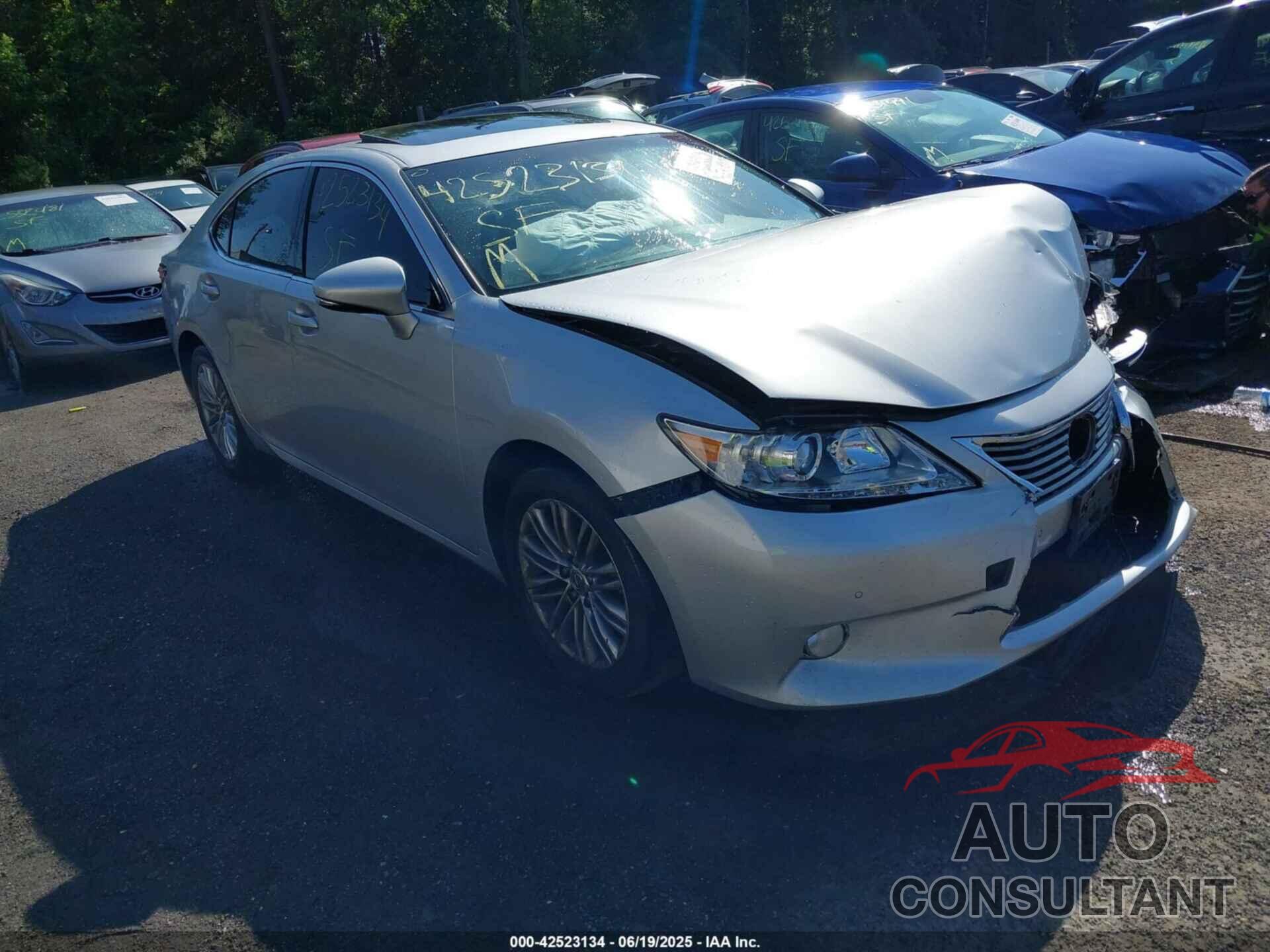 LEXUS ES 350 2013 - JTHBK1GG6D2032987