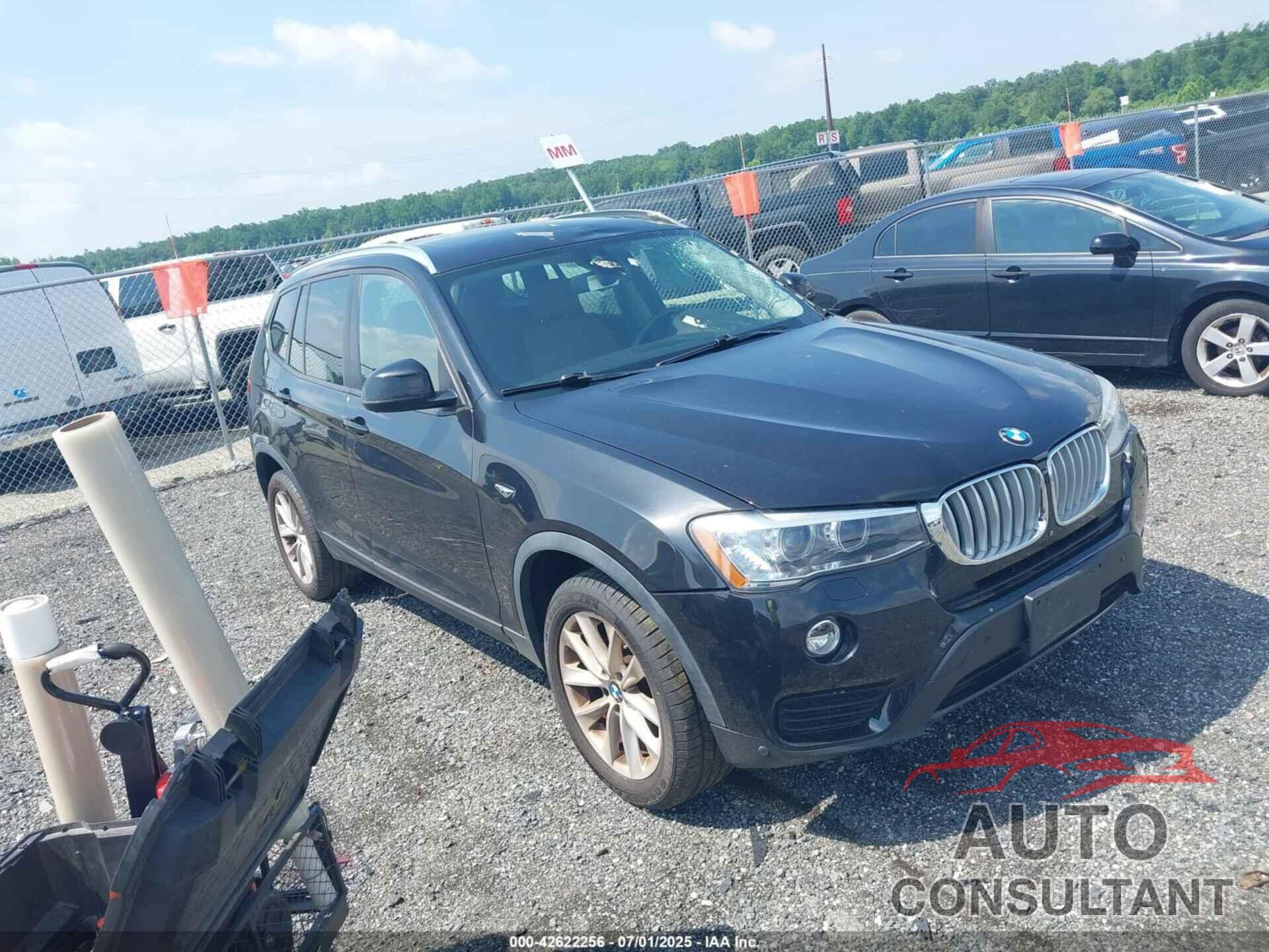 BMW X3 2016 - 5UXWX9C59G0D91534
