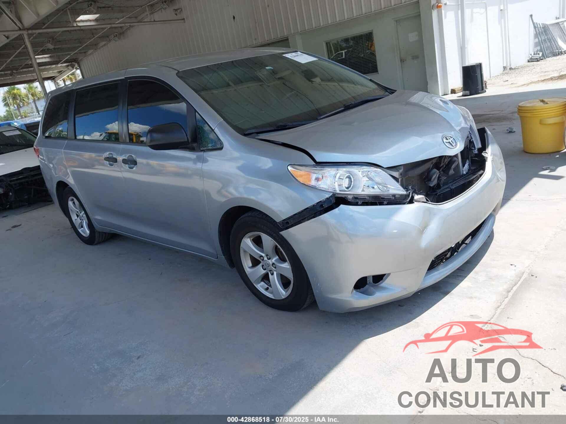 TOYOTA SIENNA 2015 - 5TDZK3DCXFS607178