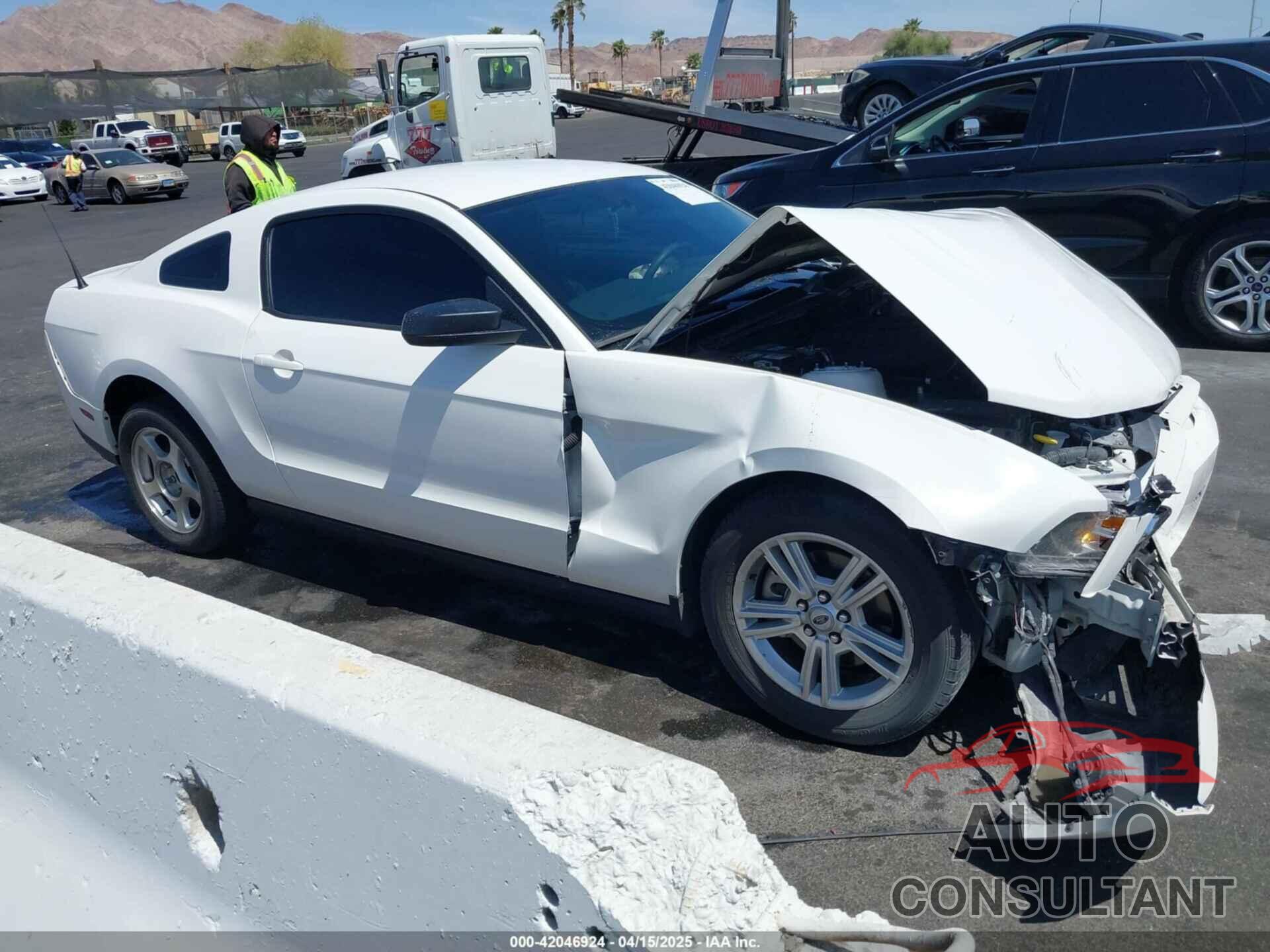 FORD MUSTANG 2012 - 1ZVBP8AM1C5249691