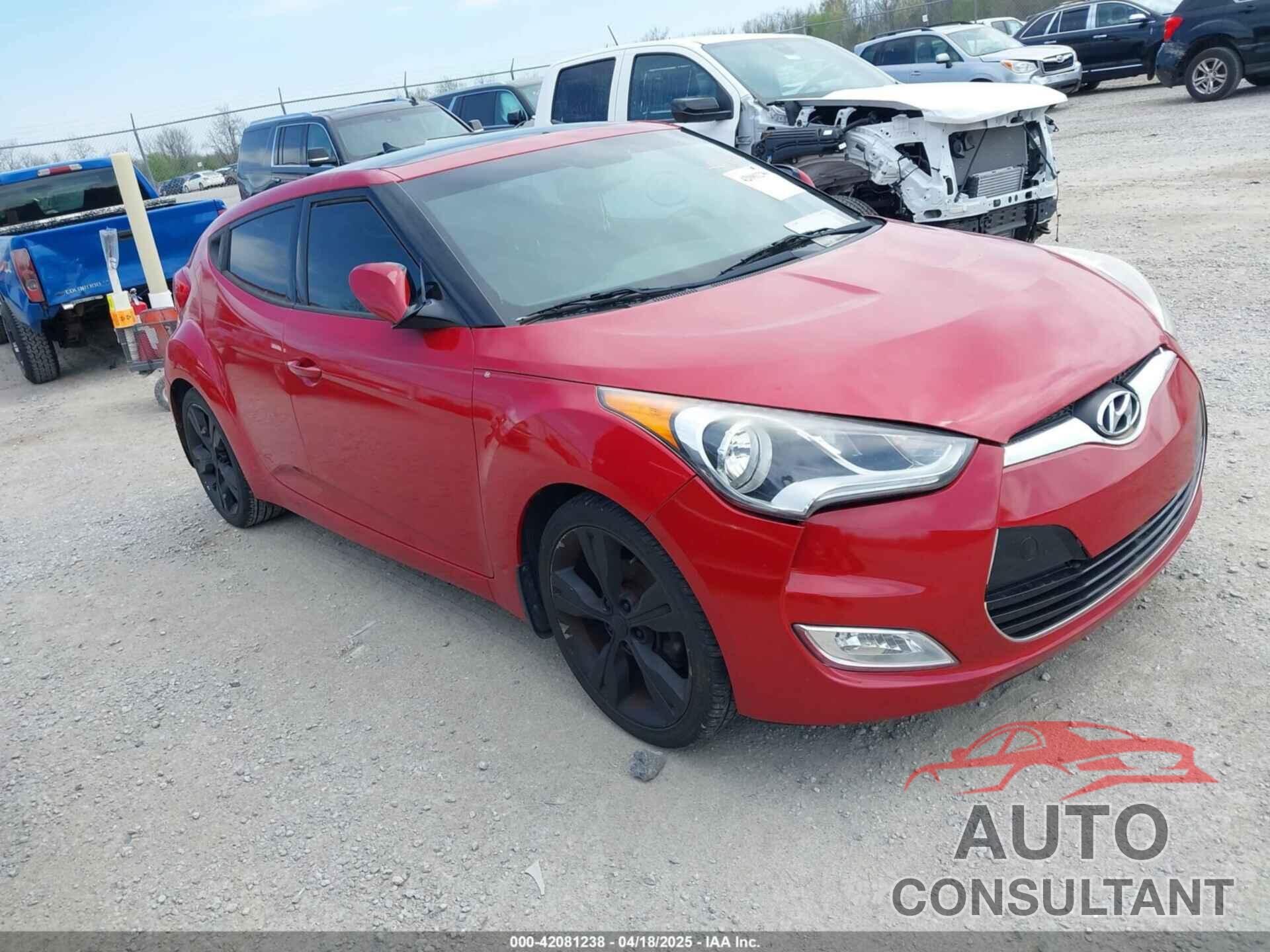 HYUNDAI VELOSTER 2016 - KMHTC6AD7GU276280