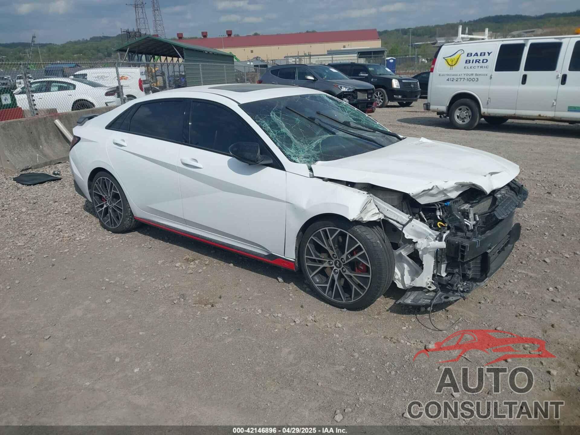 HYUNDAI ELANTRA N 2022 - KMHLW4AK8NU007695