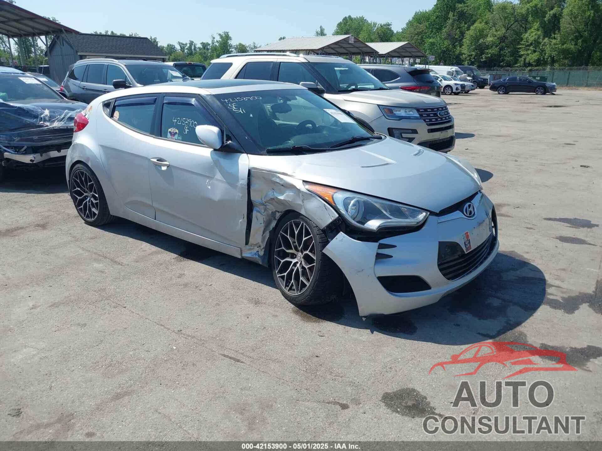 HYUNDAI VELOSTER 2012 - KMHTC6AD8CU053093