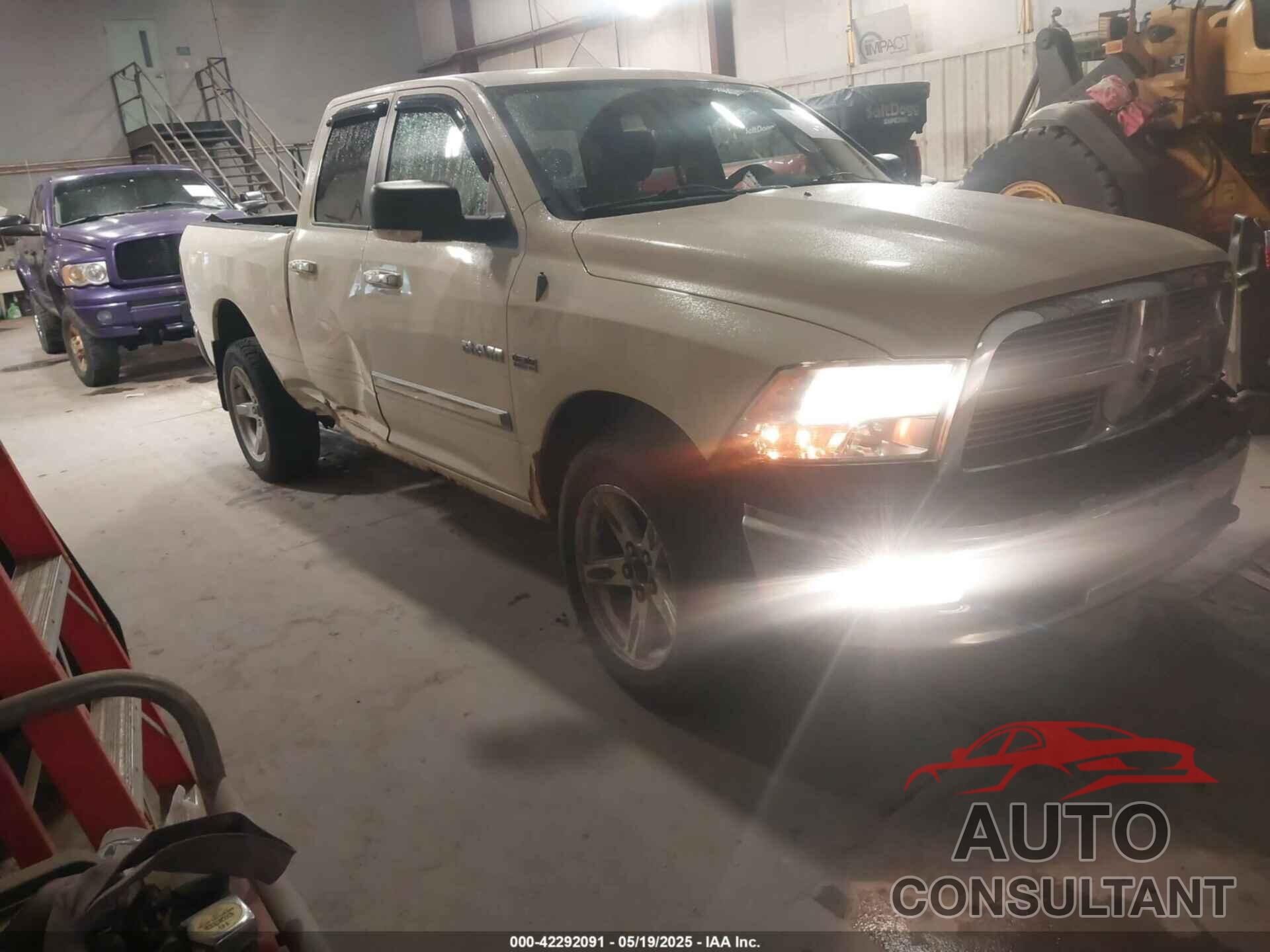 DODGE RAM 1500 2010 - 1D7RV1GT8AS226944