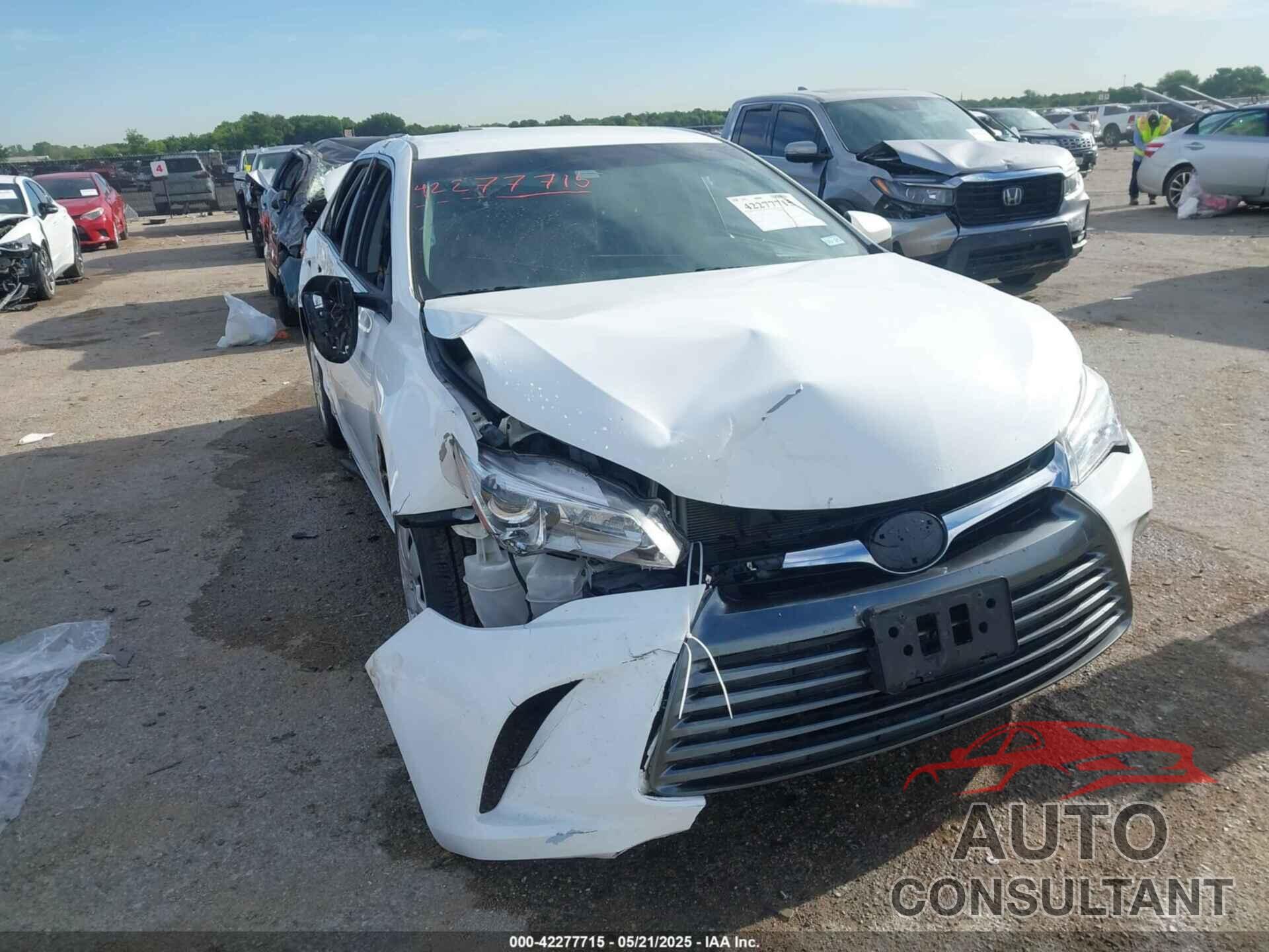 TOYOTA CAMRY 2015 - 4T4BF1FK9FR496859