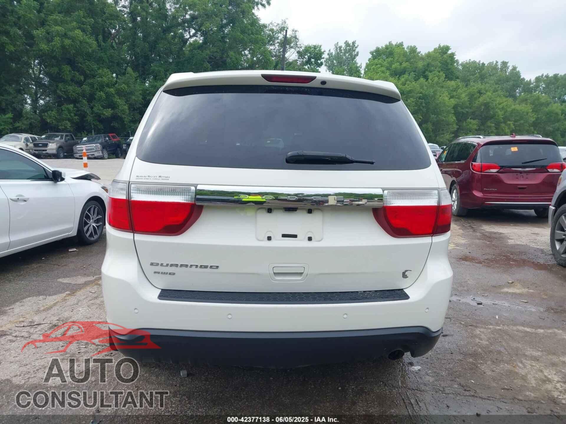 DODGE DURANGO 2012 - 1C4RDJAG8CC336267