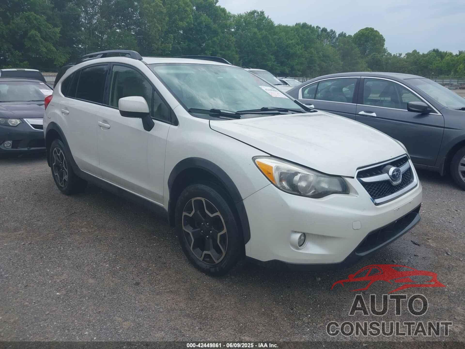 SUBARU XV CROSSTREK 2013 - JF2GPAVC5D2865383