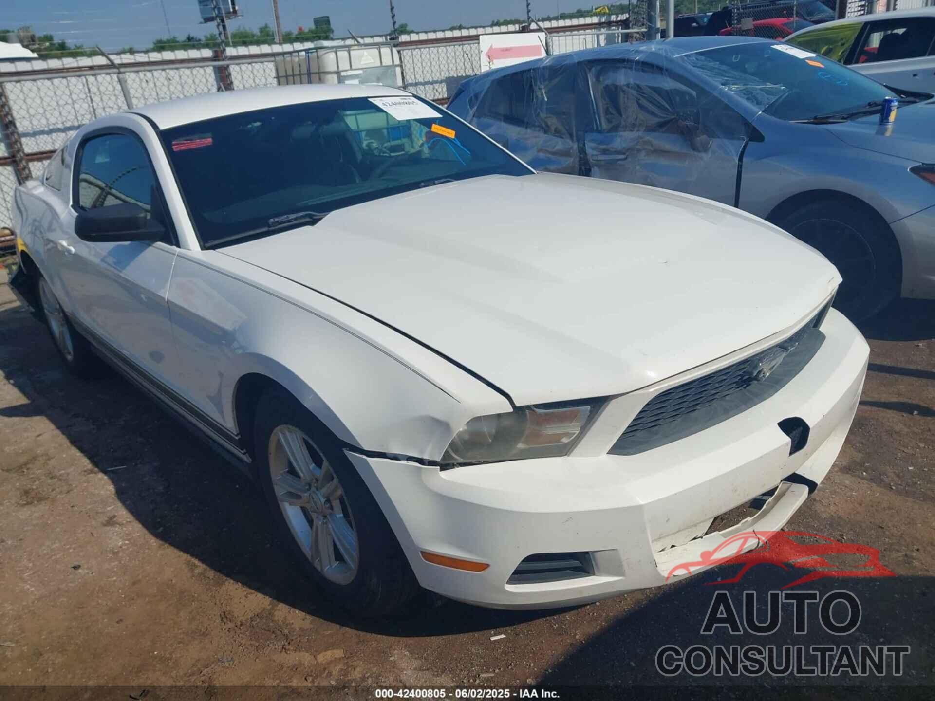 FORD MUSTANG 2012 - 1ZVBP8AM5C5206875