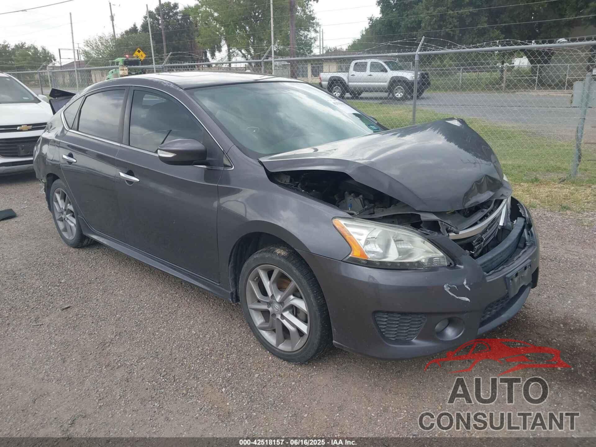 NISSAN SENTRA 2015 - 3N1AB7APXFY307843