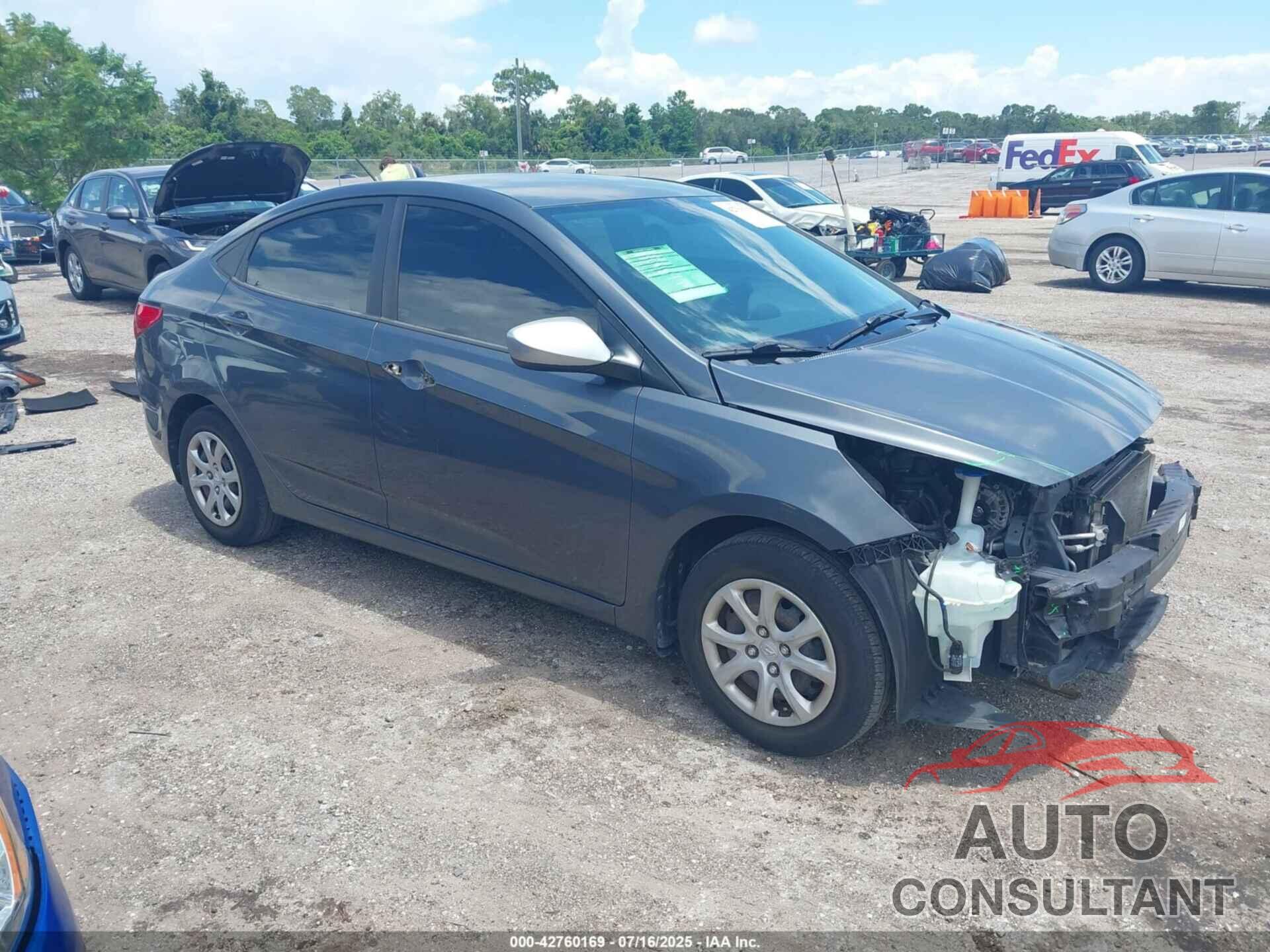 HYUNDAI ACCENT 2012 - KMHCT4AE2CU215068