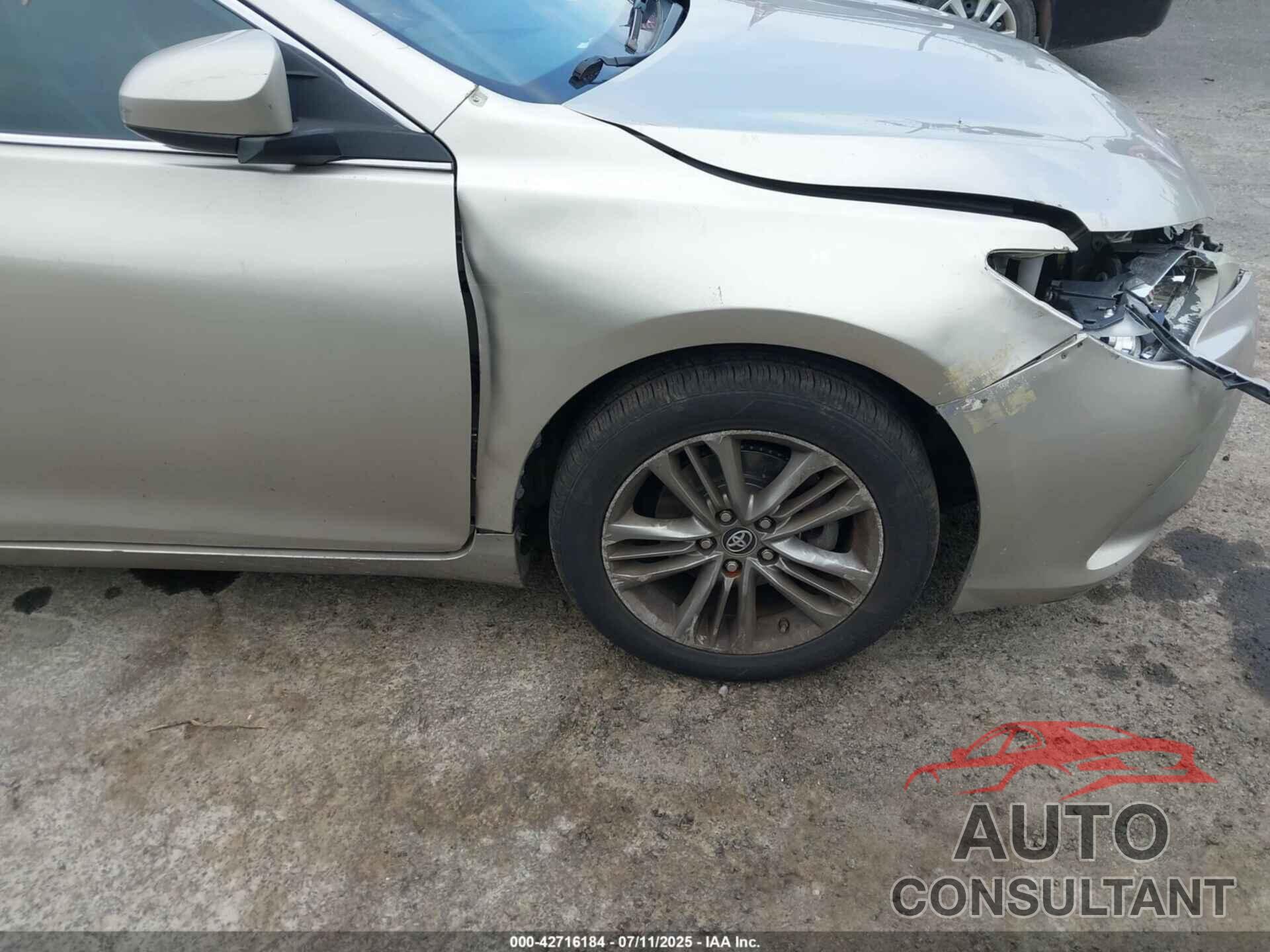 TOYOTA CAMRY 2016 - 4T1BF1FK5GU170682