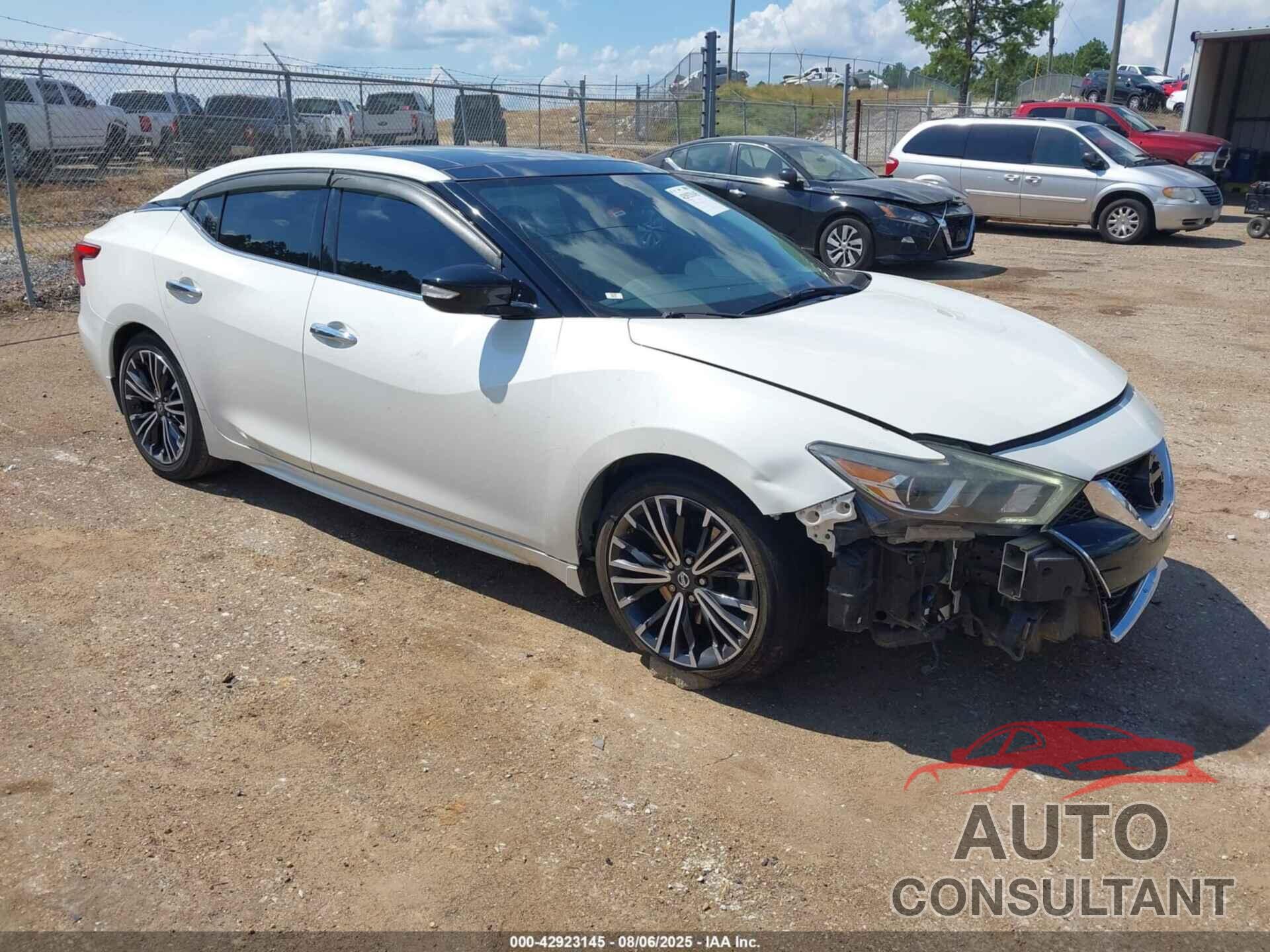 NISSAN MAXIMA 2017 - 1N4AA6AP3HC420979