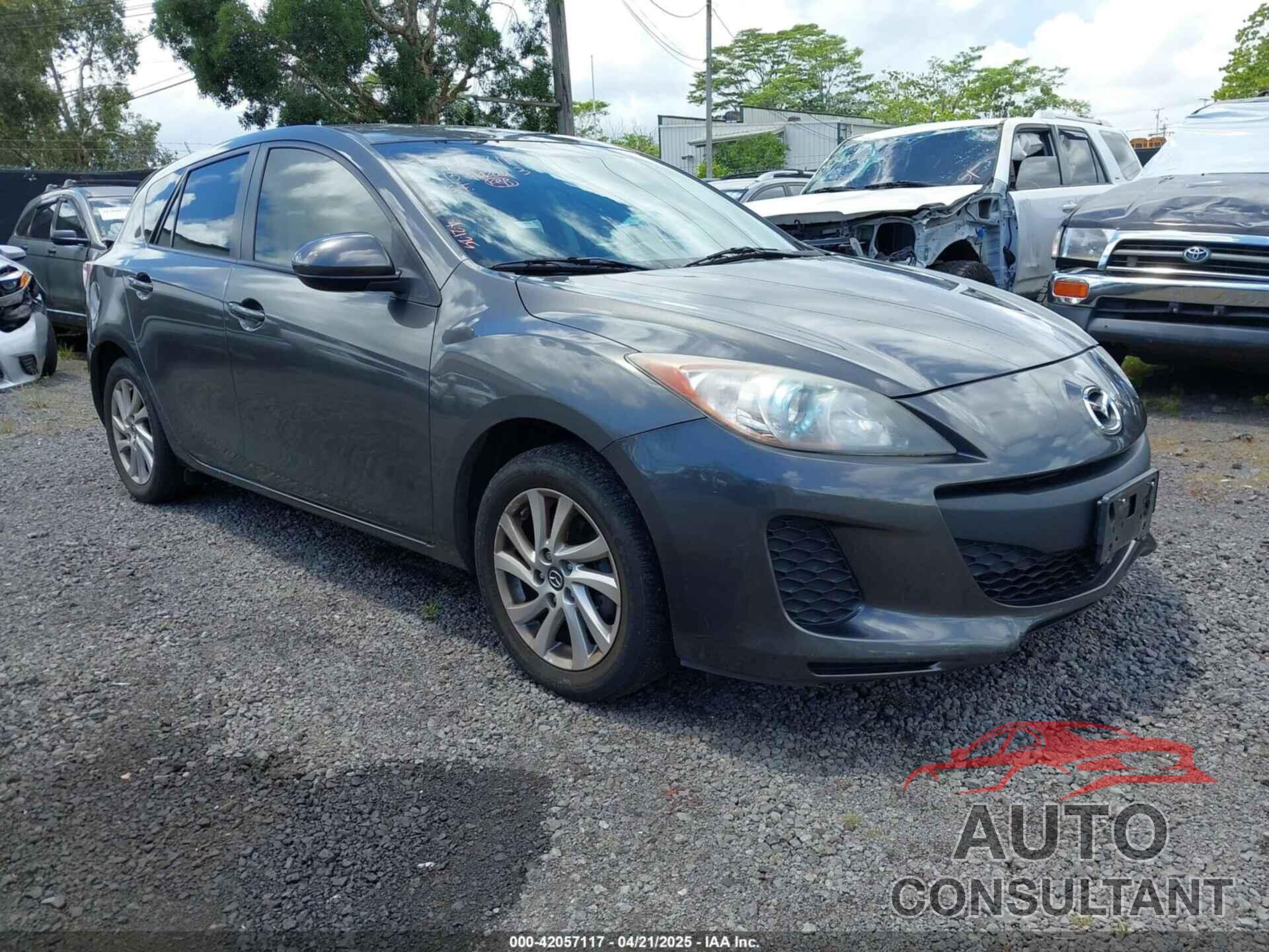 MAZDA MAZDA3 2013 - JM1BL1L71D1784512