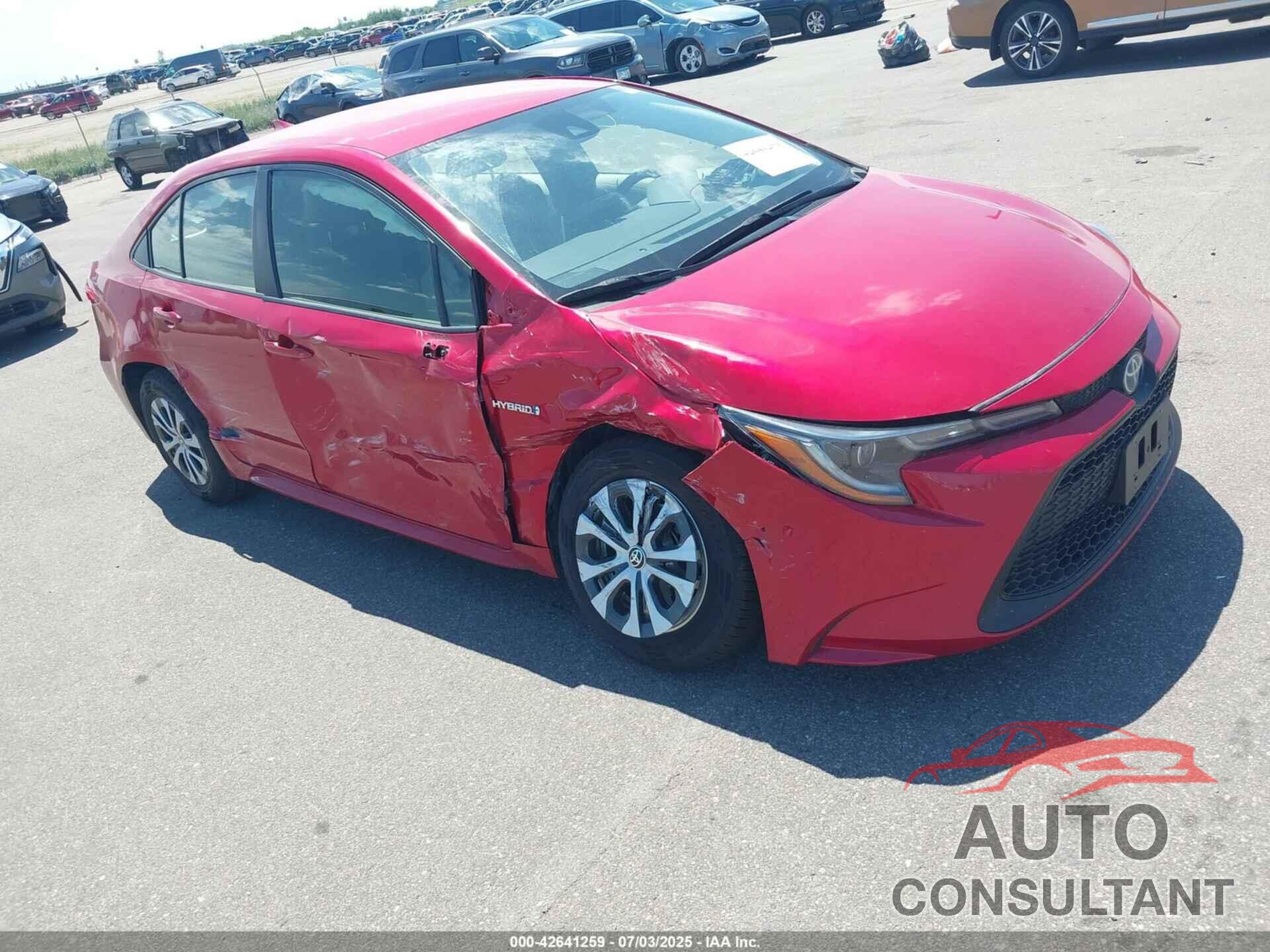TOYOTA COROLLA 2020 - JTDEBRBE5LJ019218