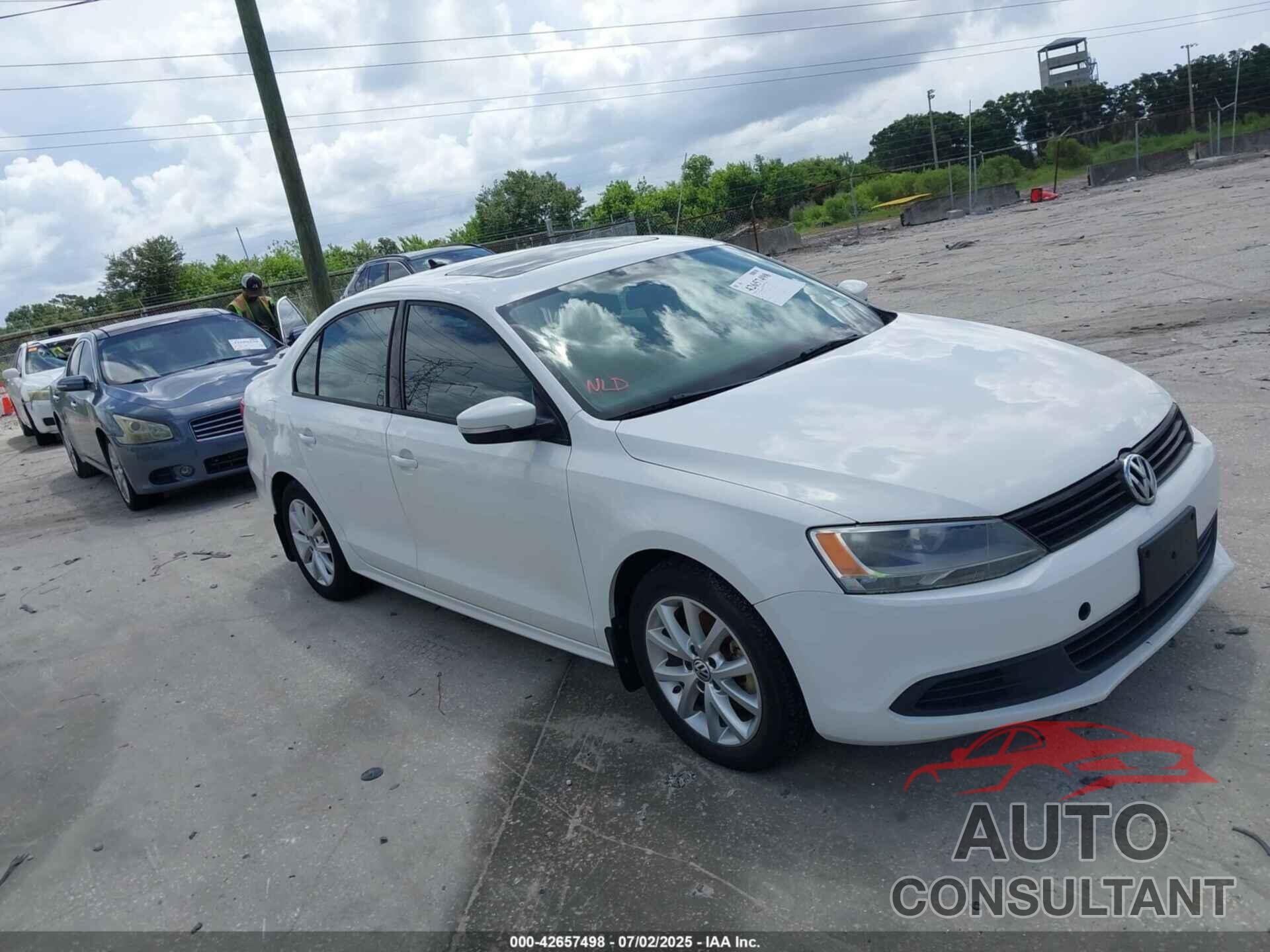 VOLKSWAGEN JETTA 2012 - 3VWBP7AJ7CM376696