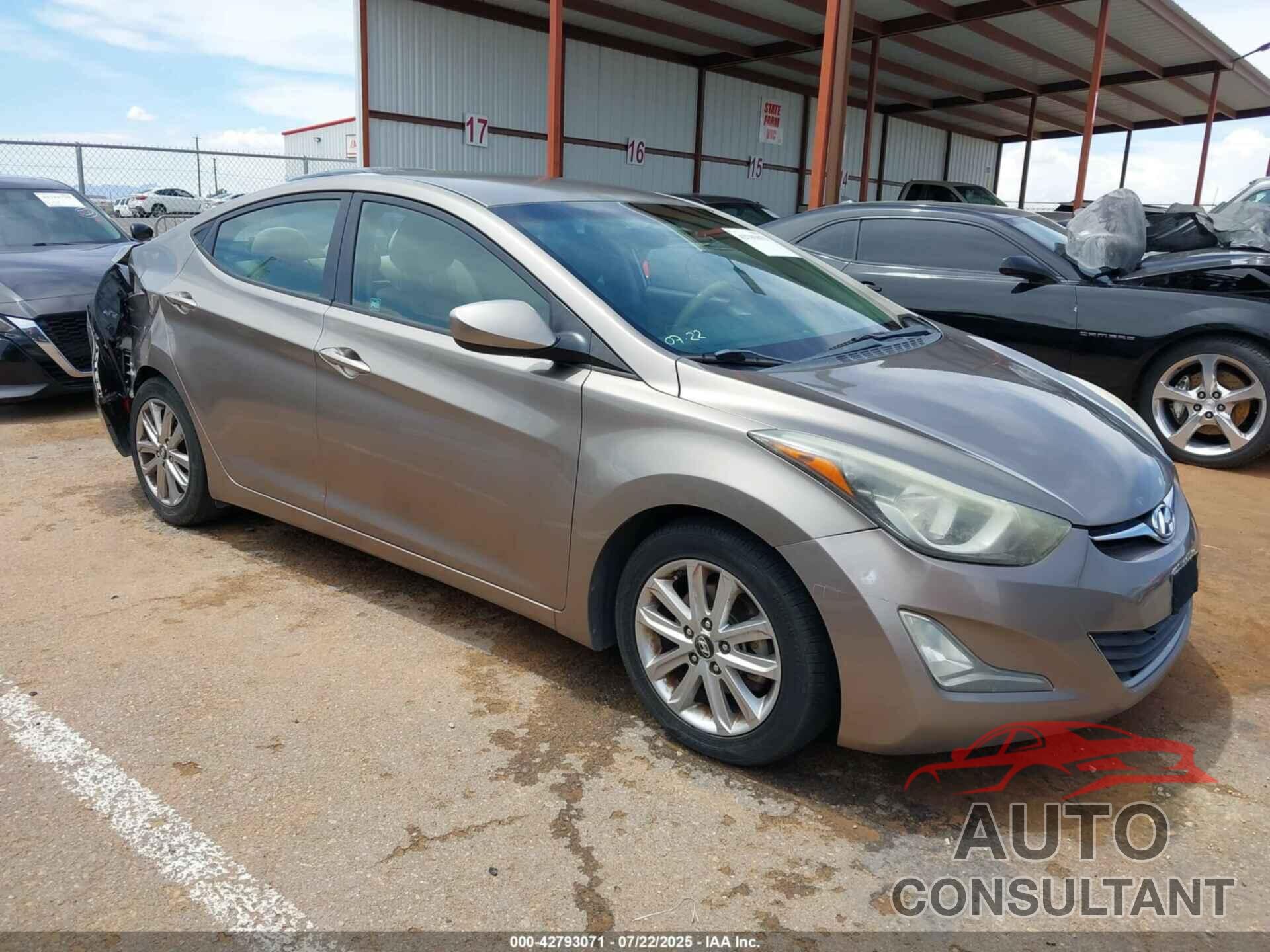 HYUNDAI ELANTRA 2015 - 5NPDH4AE6FH612081