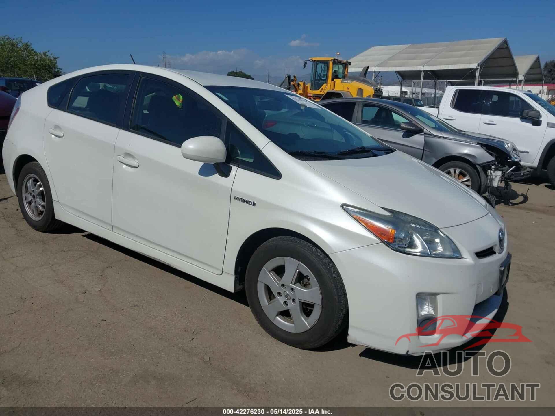 TOYOTA PRIUS 2011 - JTDKN3DU5B5343126