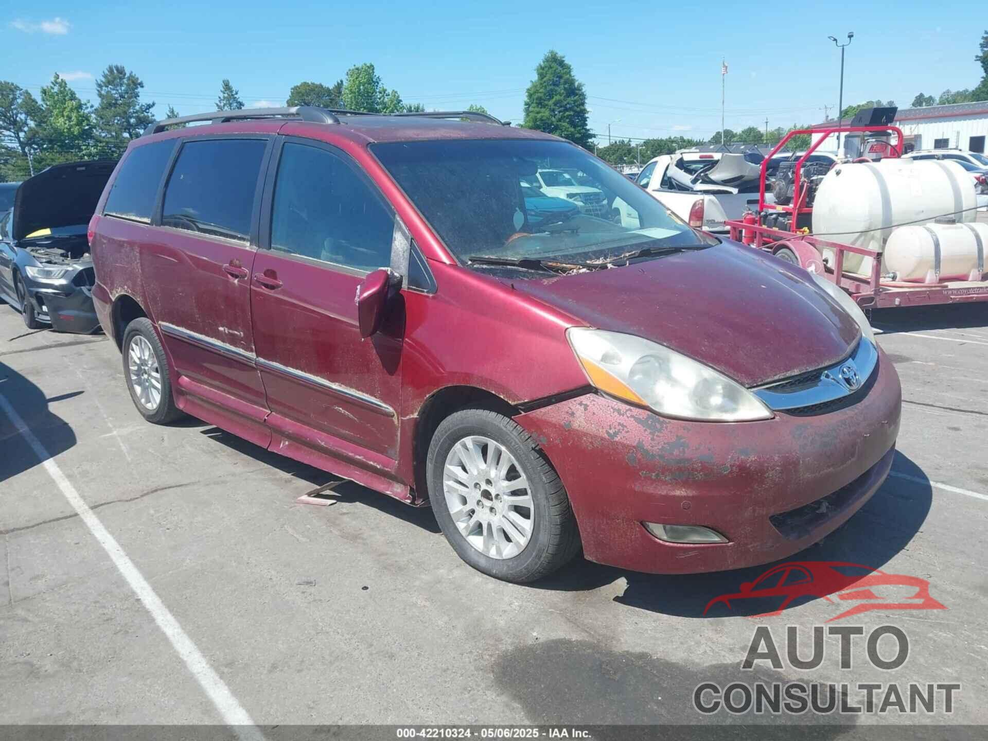 TOYOTA SIENNA 2009 - 5TDZK22C99S274280