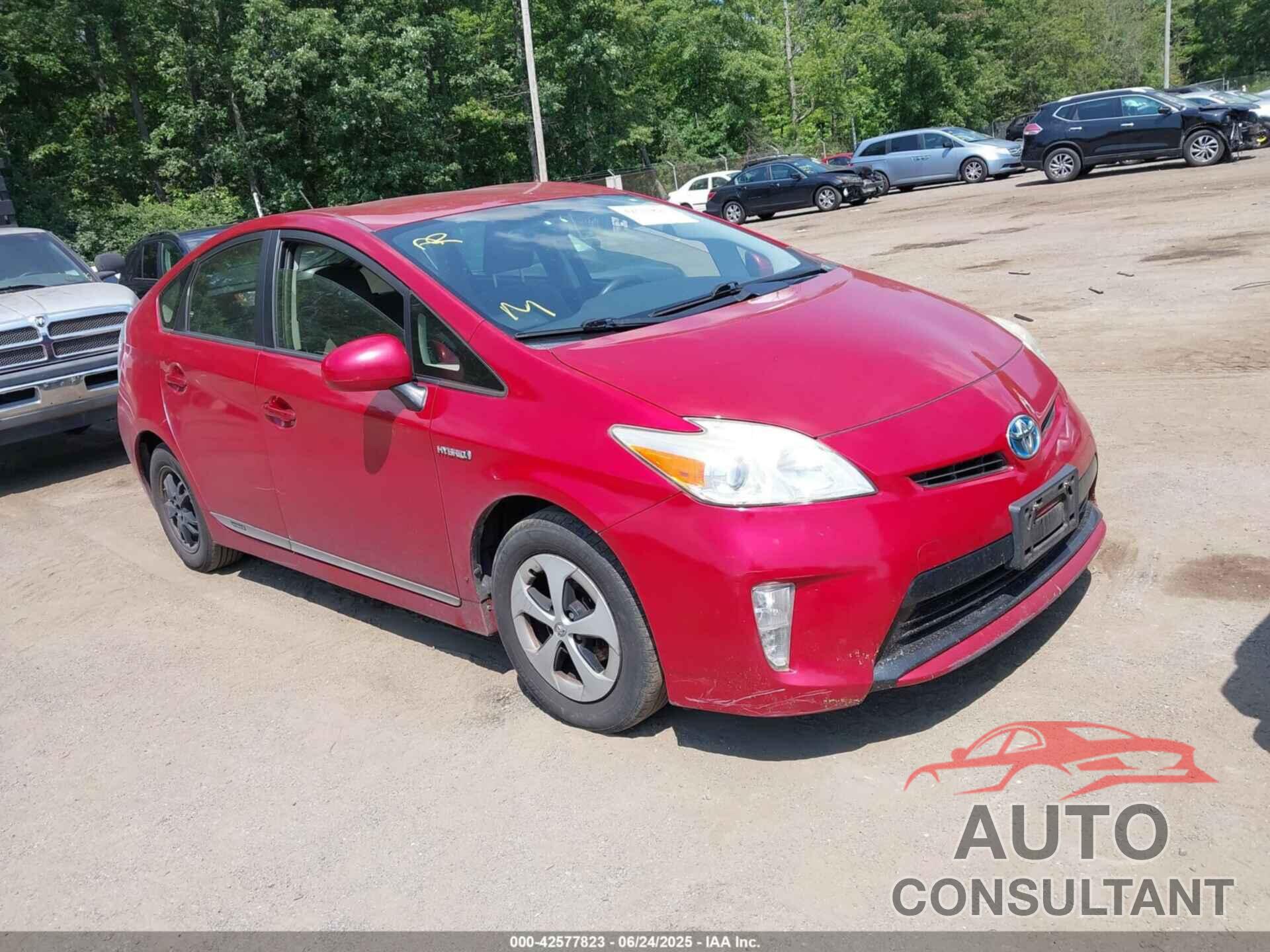 TOYOTA PRIUS 2015 - JTDKN3DU0F1874540