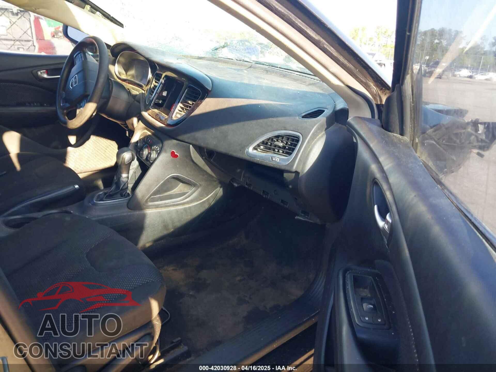 DODGE DART 2015 - 1C3CDFAA2FD415354