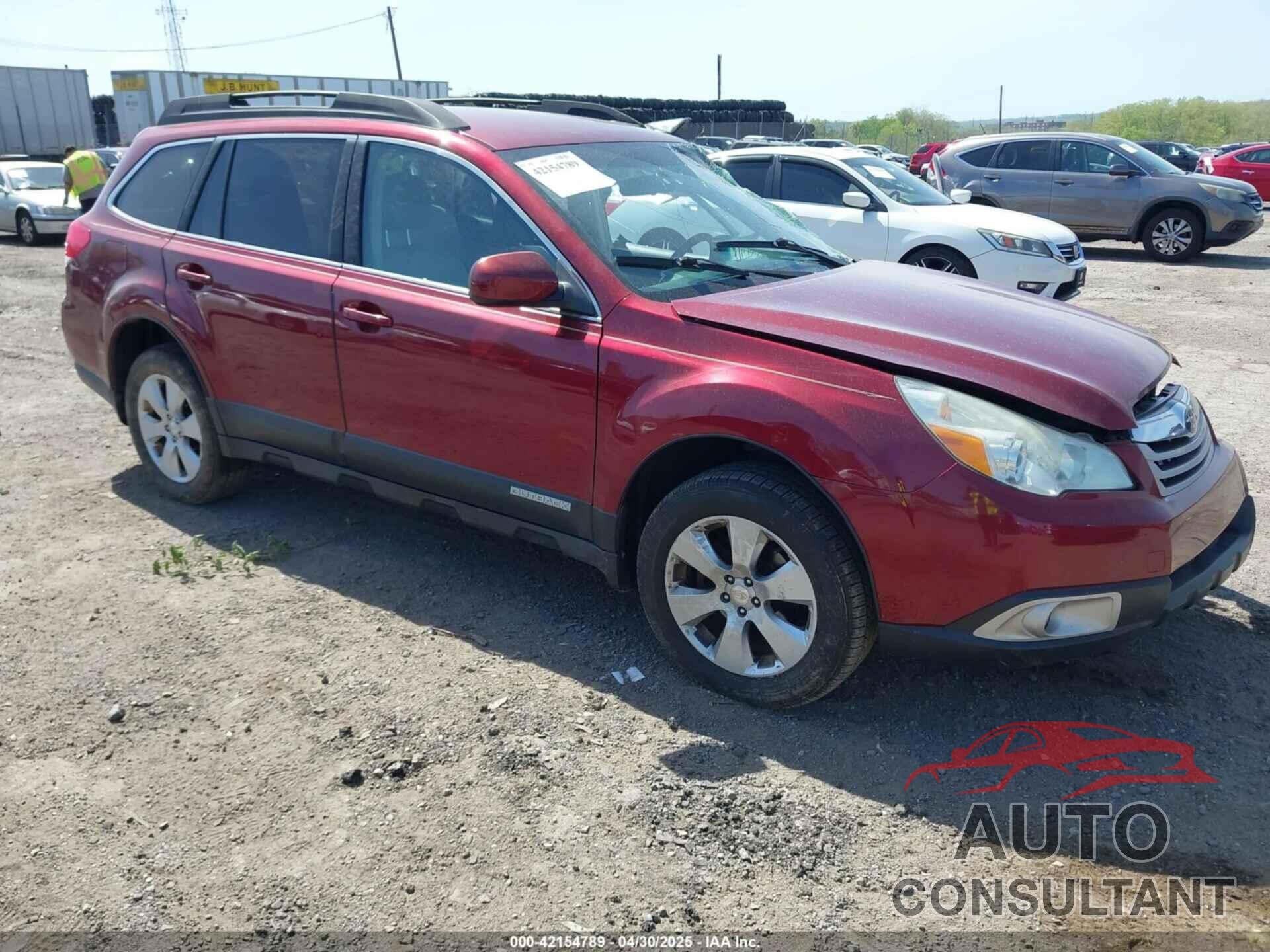 SUBARU OUTBACK 2011 - 4S4BRBCC4B3441742