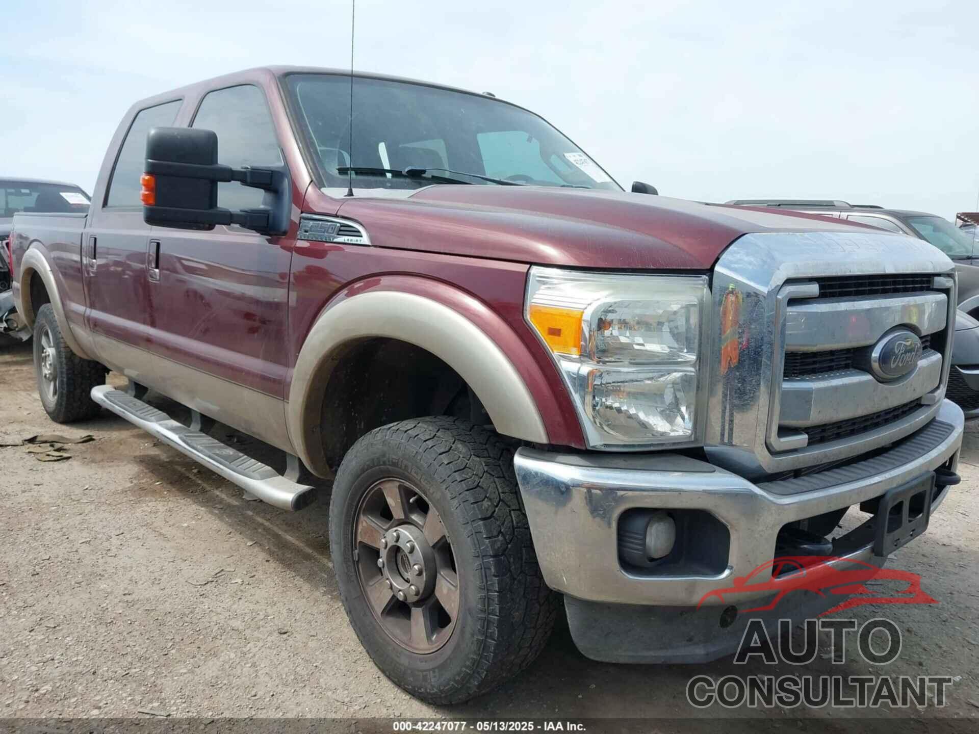 FORD F-250 2012 - 1FT7W2B6XCEC21655