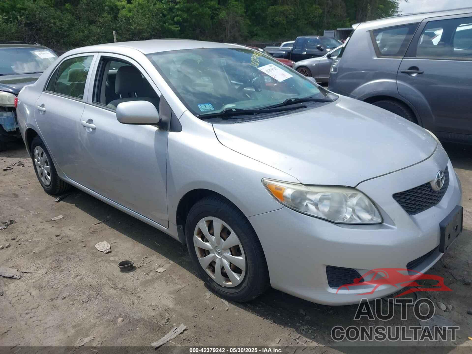 TOYOTA COROLLA 2009 - 1NXBU40EX9Z104707
