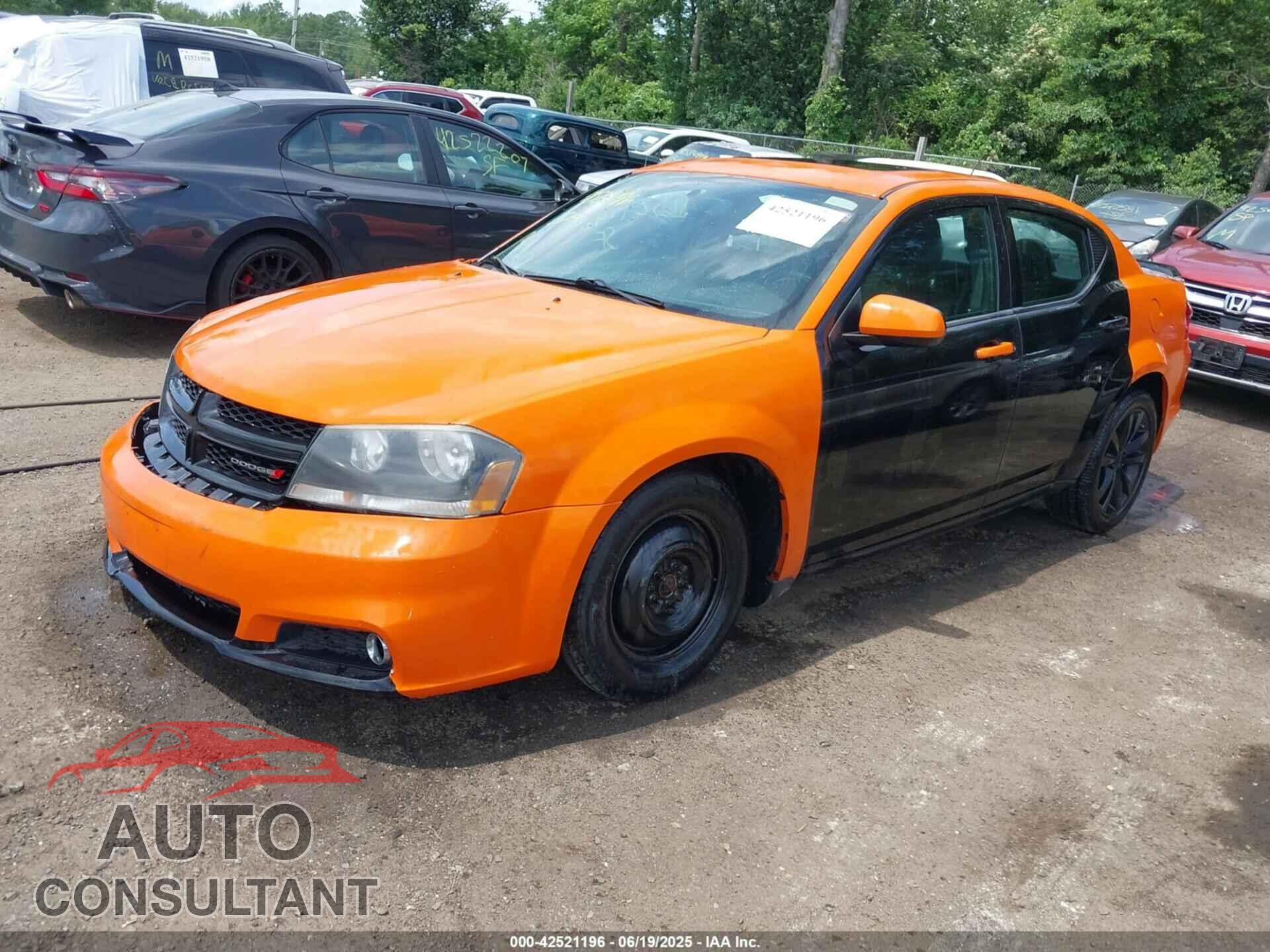 DODGE AVENGER 2014 - 1C3CDZCB7EN237635