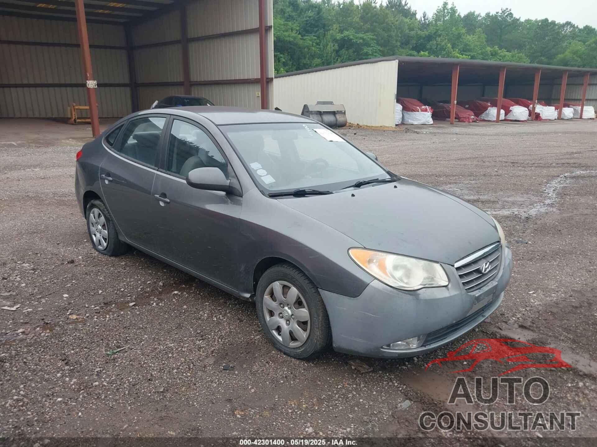 HYUNDAI ELANTRA 2009 - KMHDU46D19U640324