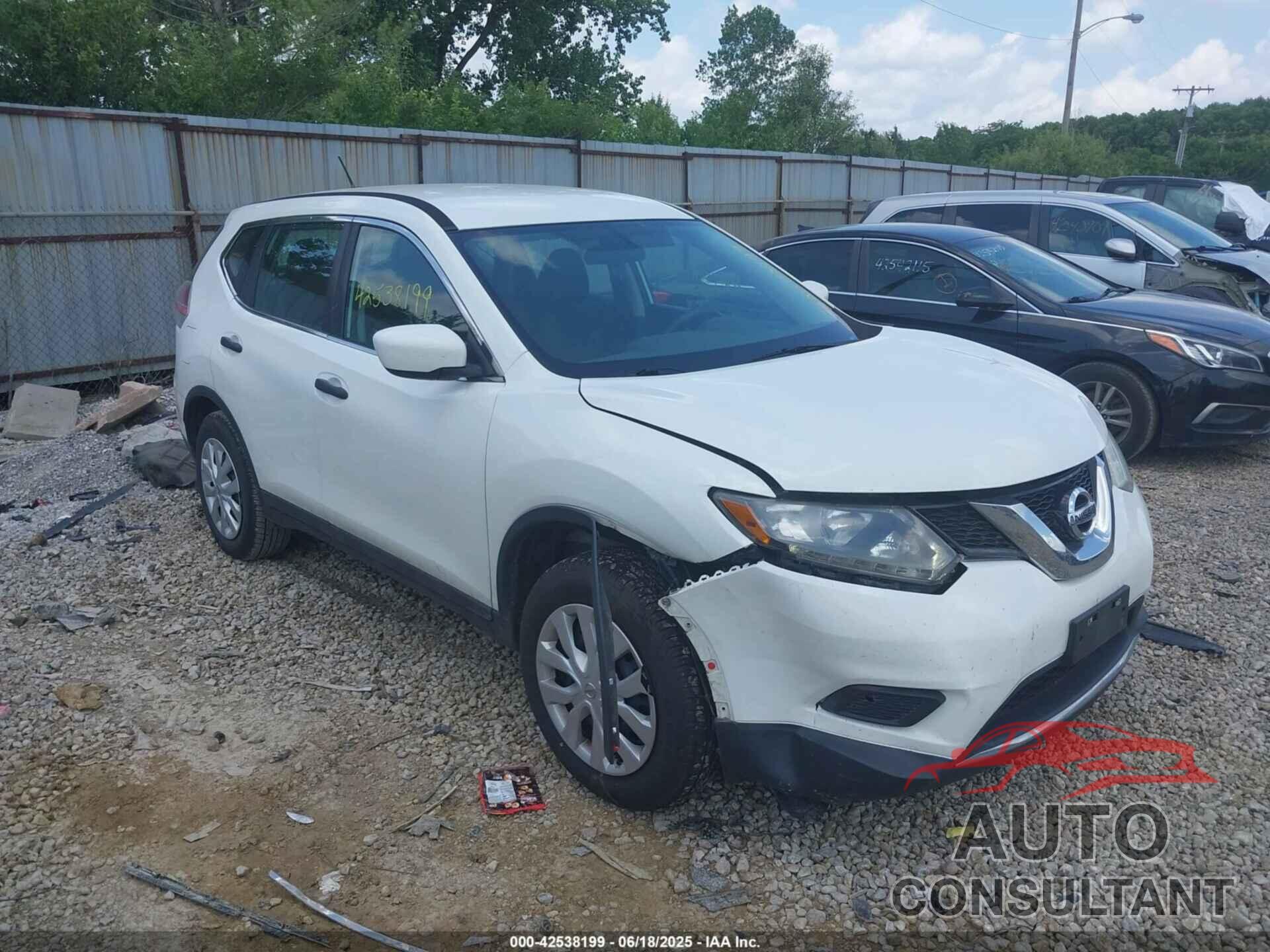 NISSAN ROGUE 2016 - 5N1AT2MV3GC888793