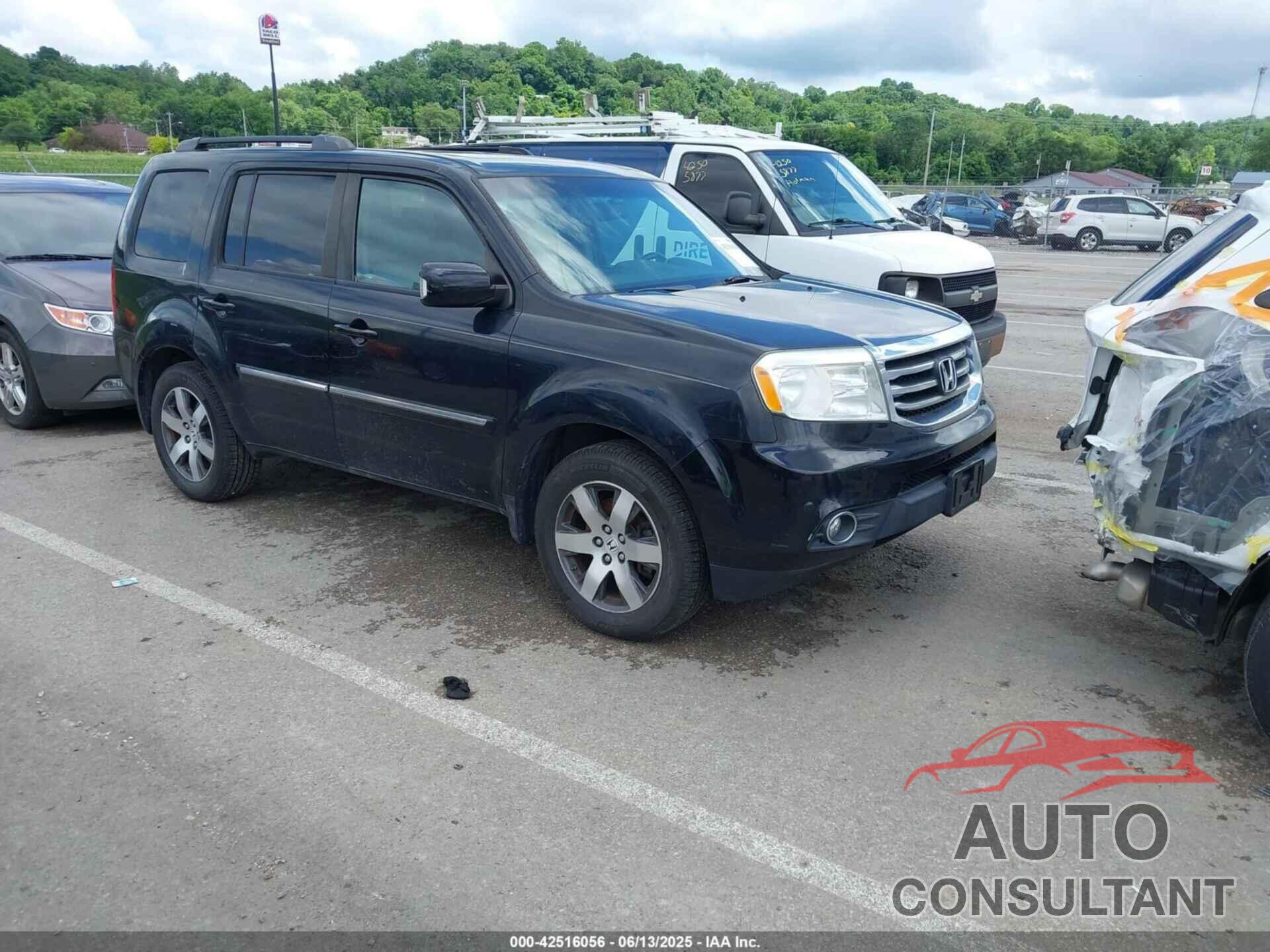 HONDA PILOT 2012 - 5FNYF4H96CB047843