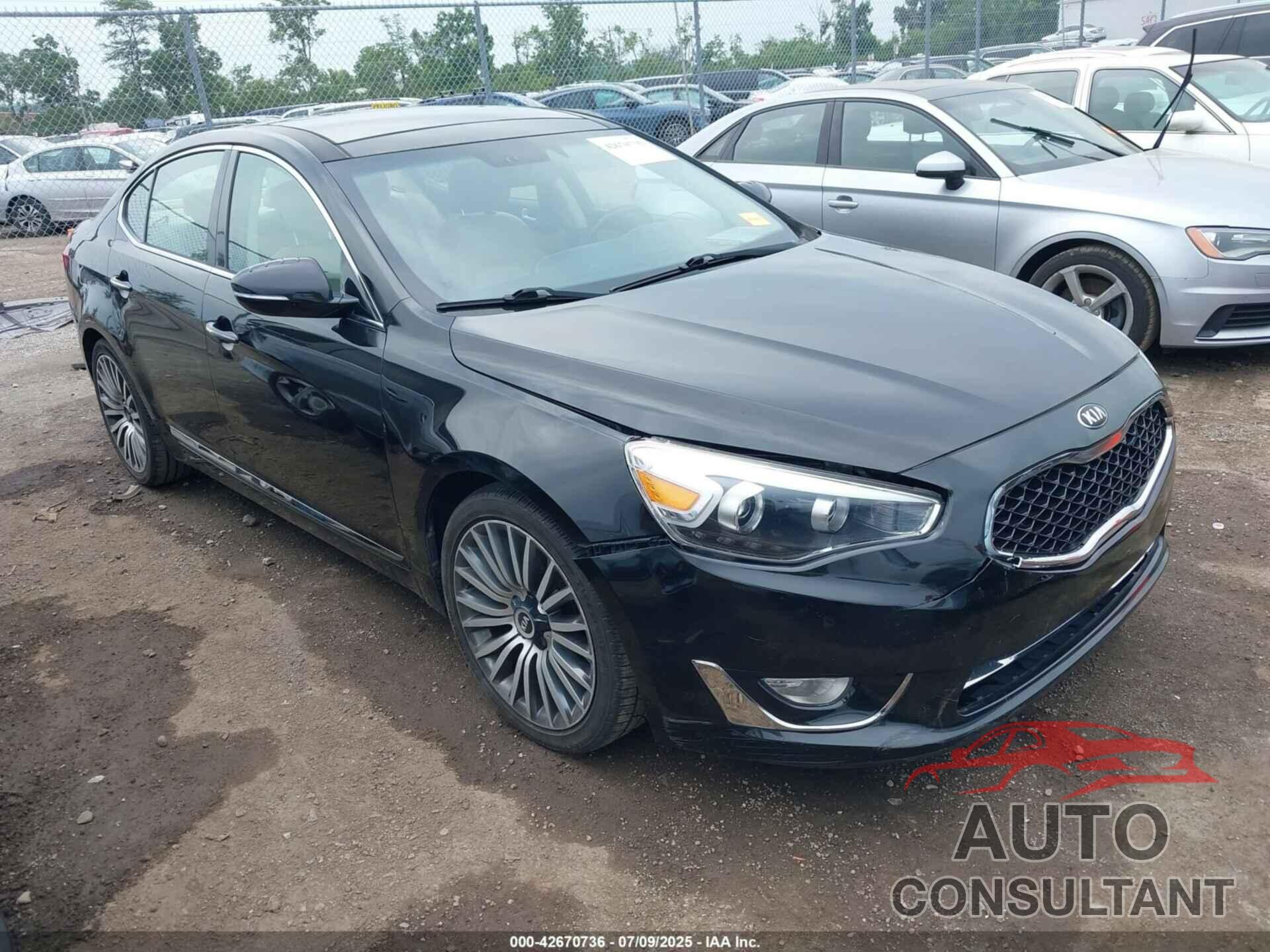 KIA CADENZA 2014 - KNALN4D79E5131688
