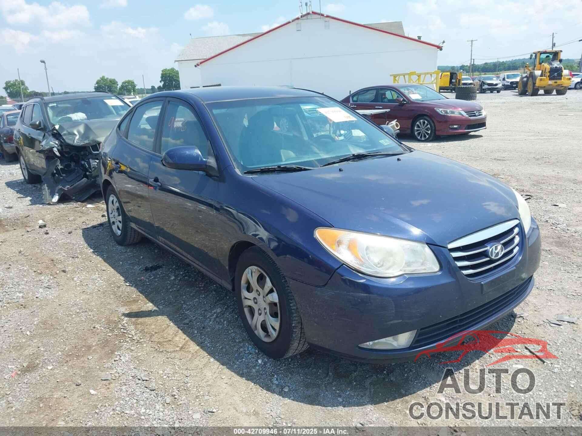 HYUNDAI ELANTRA 2010 - KMHDU4AD4AU161763